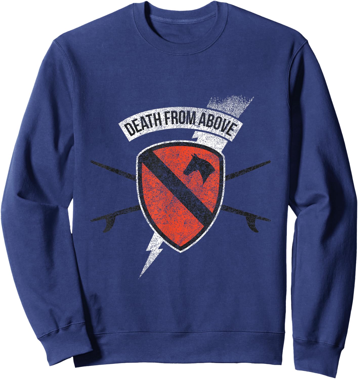 Death from above Sweatshirt - Sweatshirt | Navy