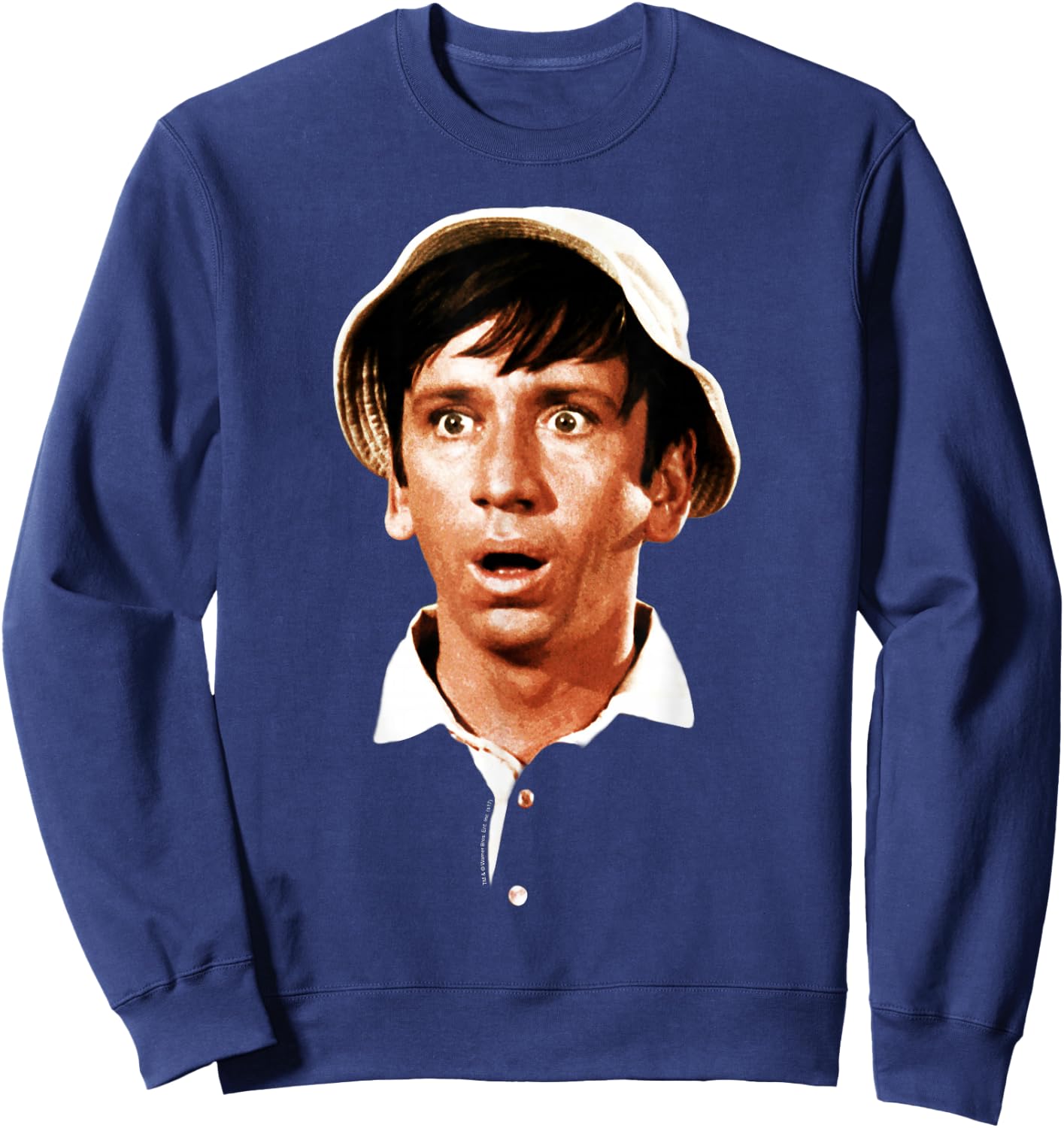 Gilligan's Island Gilligan's Head Sweatshirt - Sweatshirt | Navy