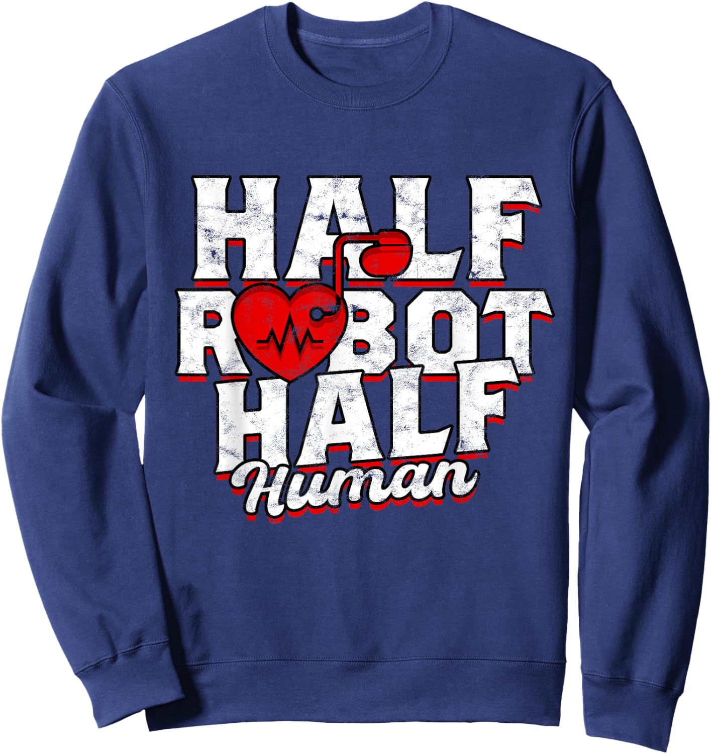 Pacemaker Heart Surgery Cardiac Pace Maker Pacemaker Sweatshirt - Sweatshirt | Navy