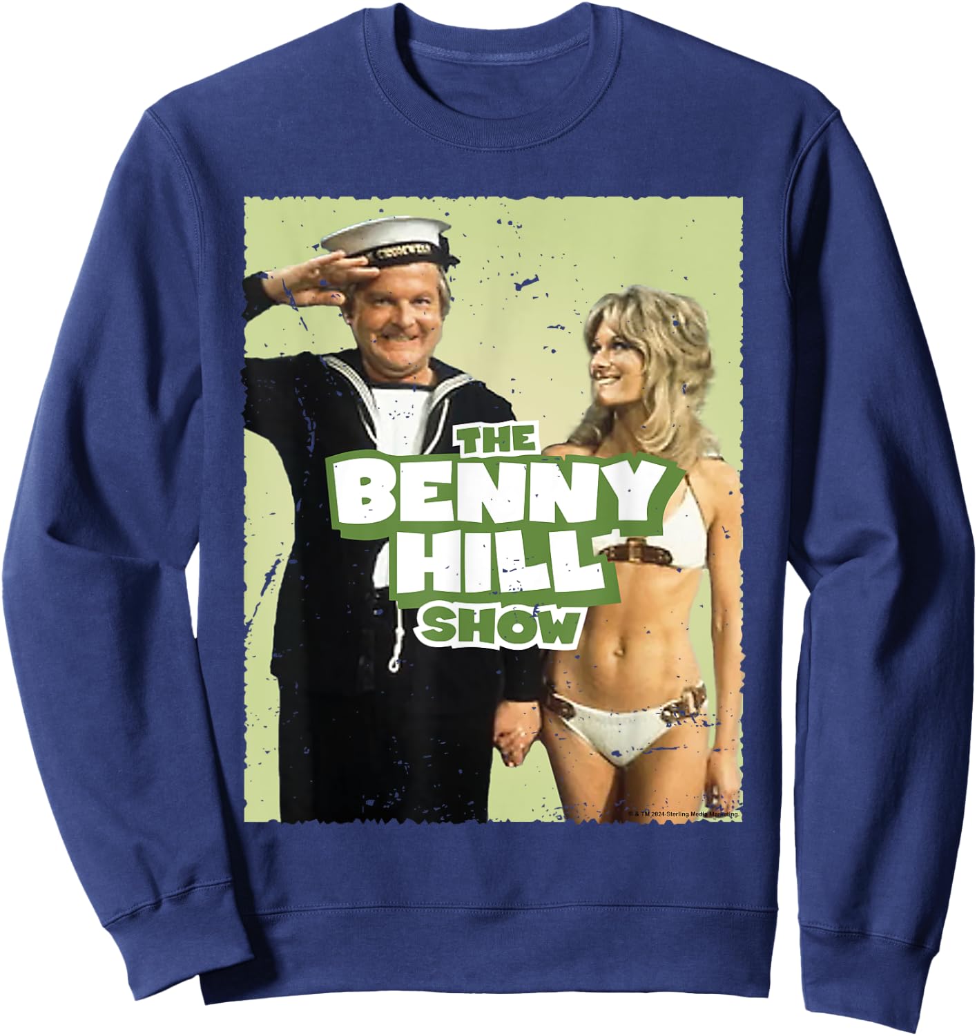 And One Of Hill's Angels Sailor Outfit Sweatshirt - Sweatshirt | Navy