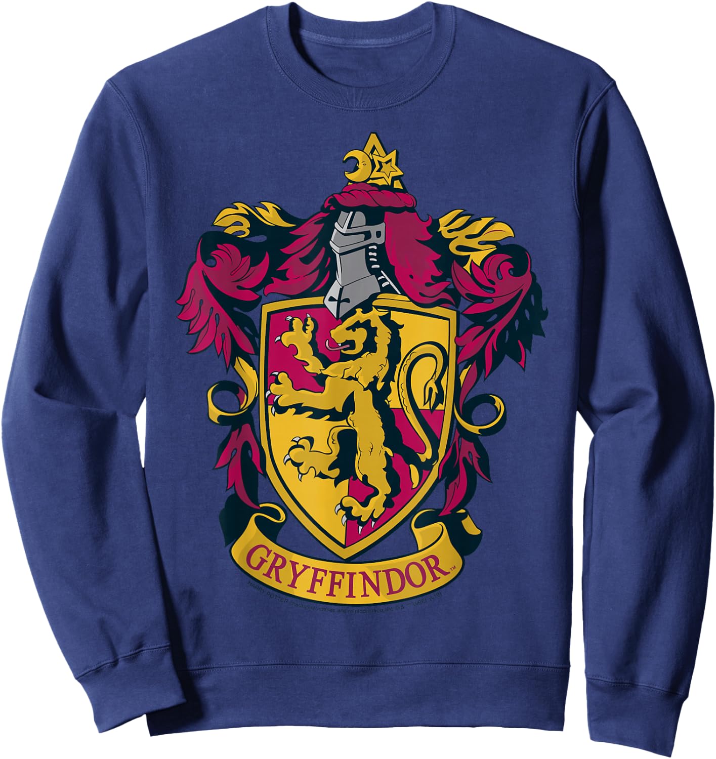 Harry Potter Gryffindor House Crest Small Sweatshirt - Sweatshirt | Navy