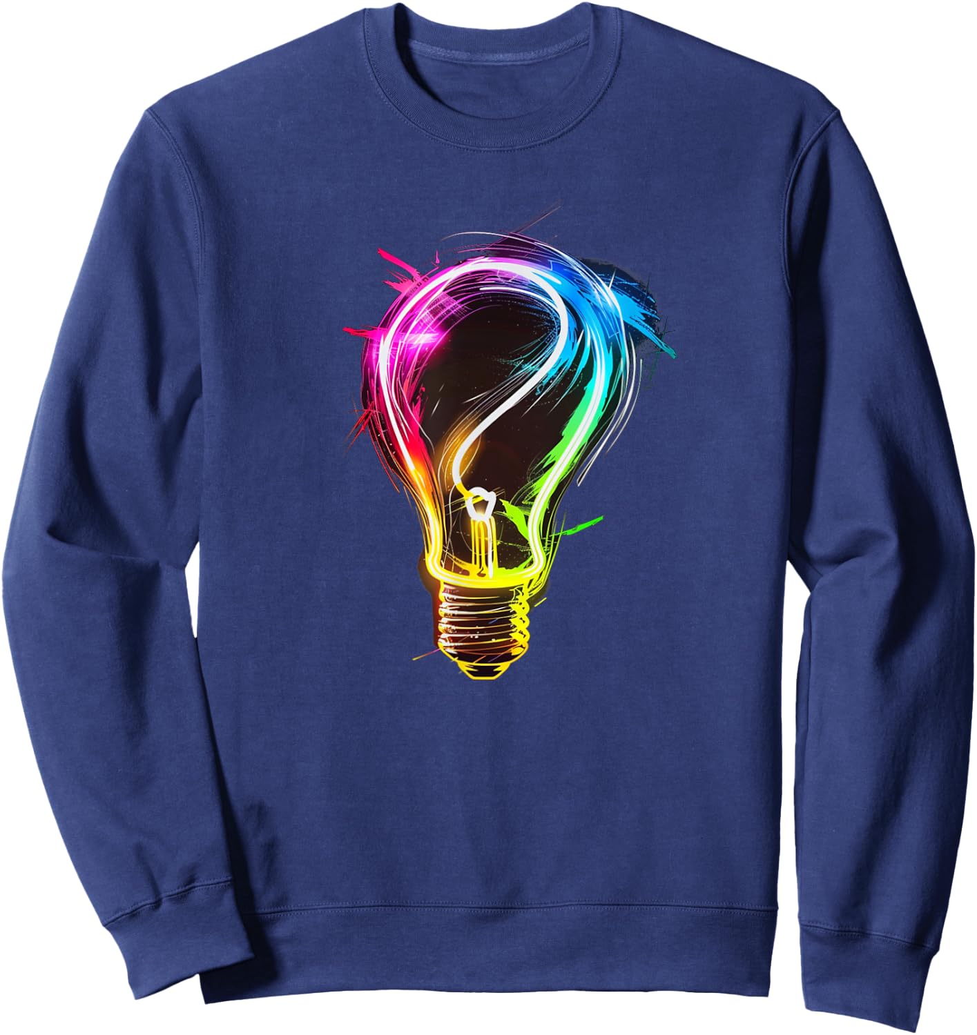Nice Light Bulb Costume Sweatshirt - Sweatshirt | Navy