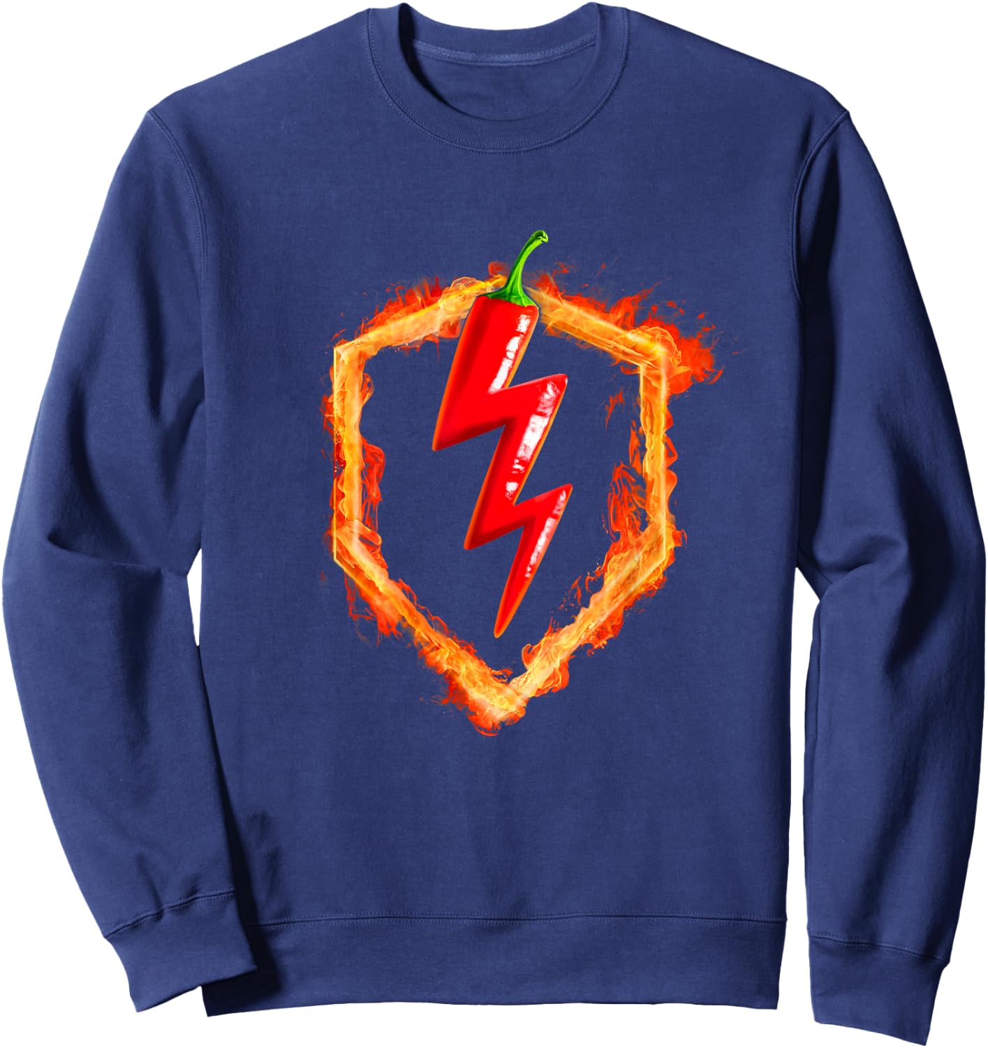 World of Tanks Blitz Hot Chili Pepper Sweatshirt - Sweatshirt | Navy