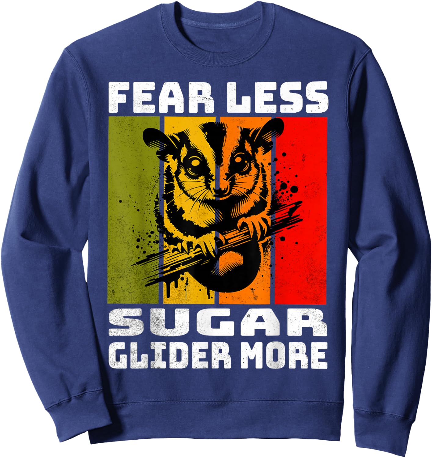 Sugar Glider Retro Sugar Glider Sweatshirt - Sweatshirt | Navy