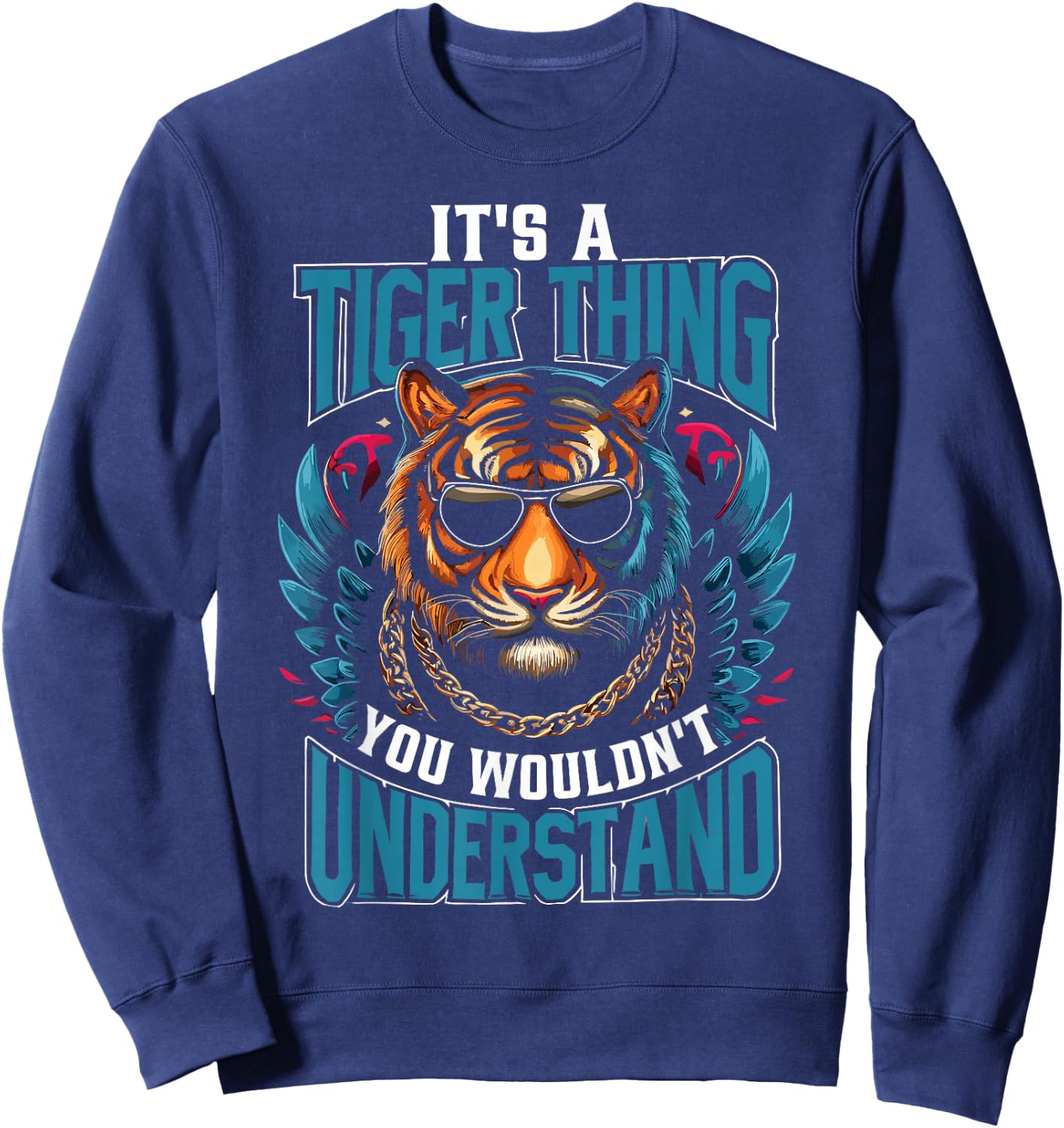 Wildlife Tiger Sweatshirt - Sweatshirt | Navy