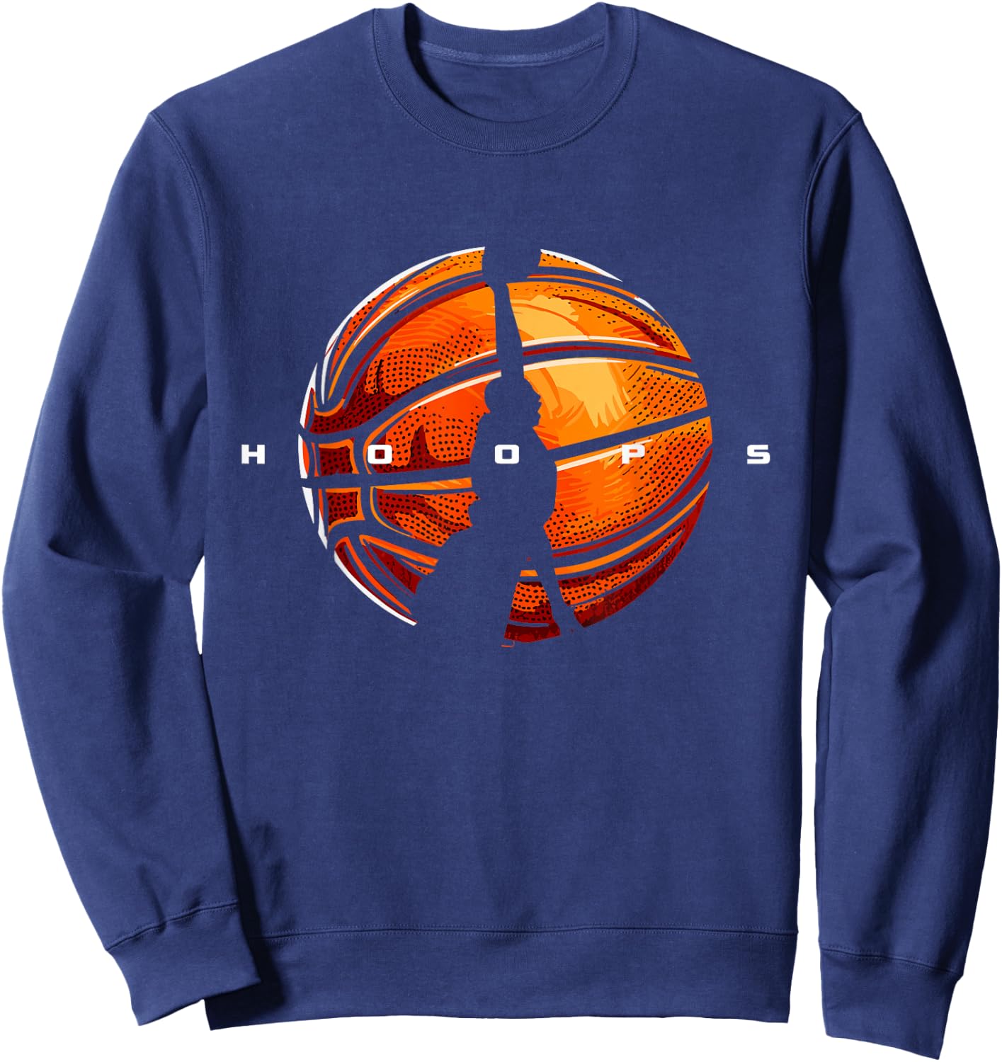 Basketball Clothing - Basketball Sweatshirt - Sweatshirt | Navy