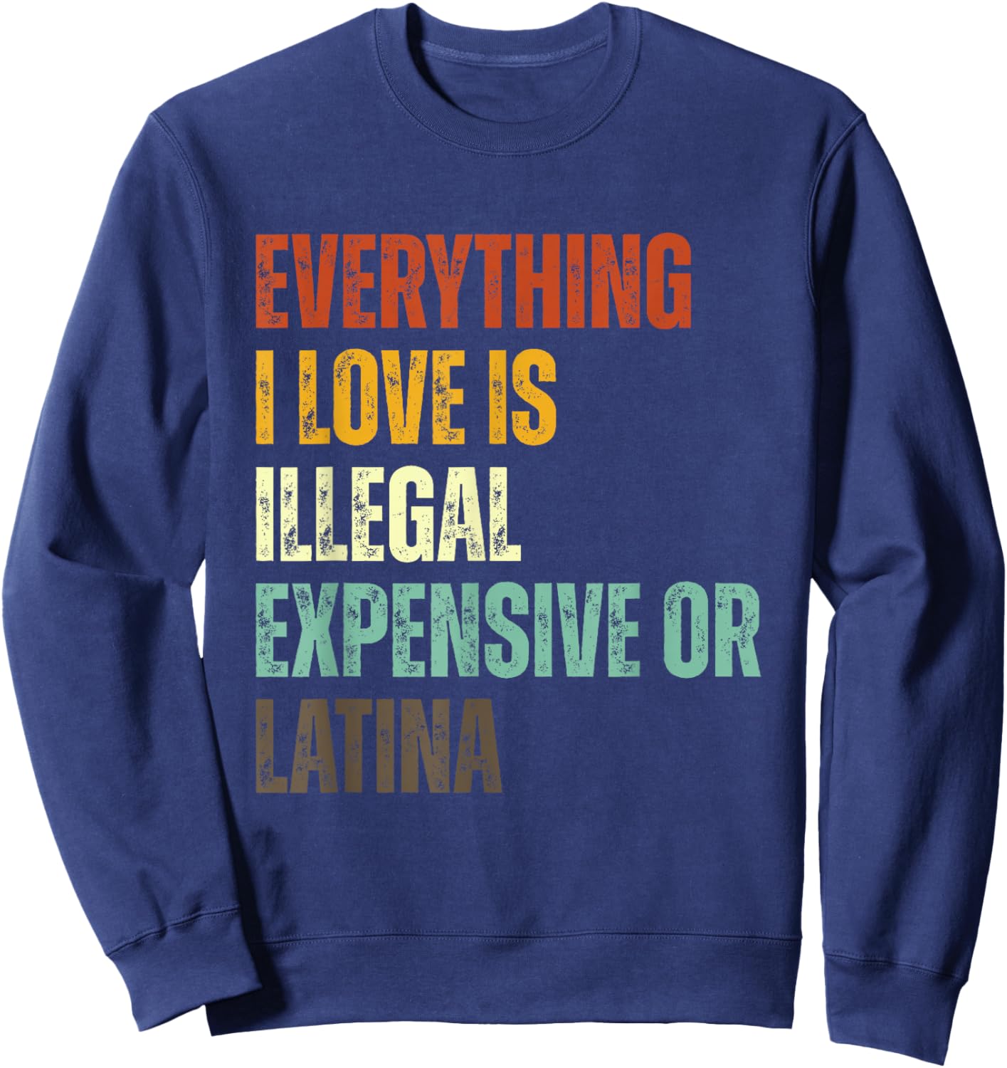 Funny Sweatshirt - Sweatshirt | Navy