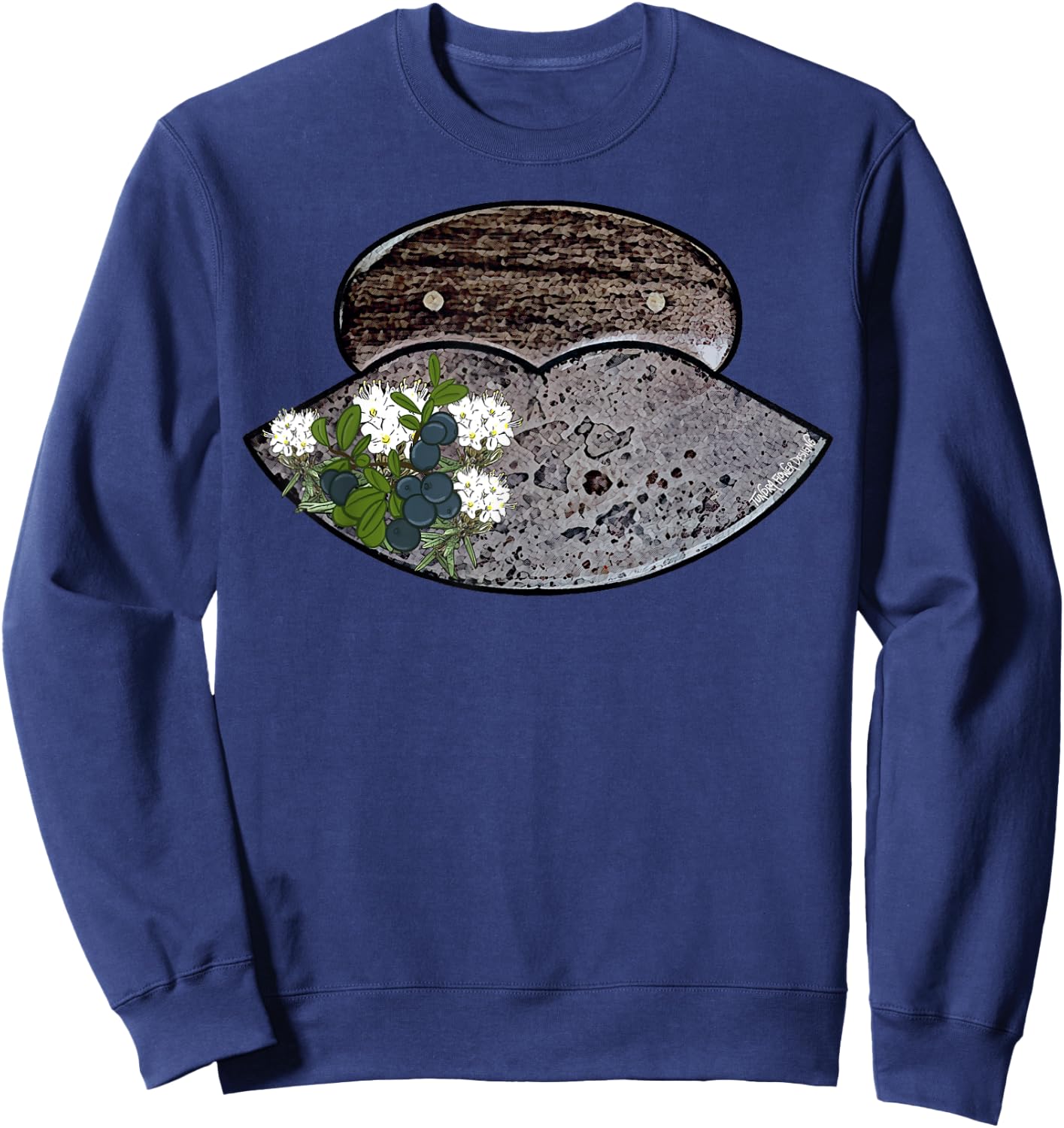 Blue Ulu Sweatshirt - Sweatshirt | Navy