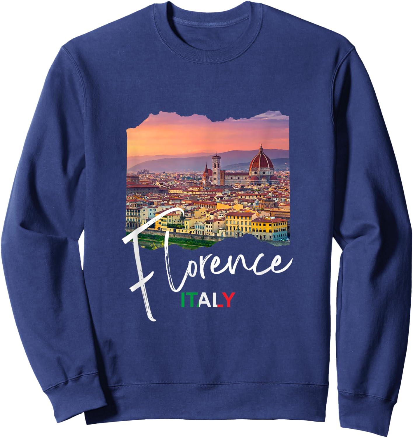 Italy Florence Souvenir / Florence Sweatshirt - Sweatshirt | Navy