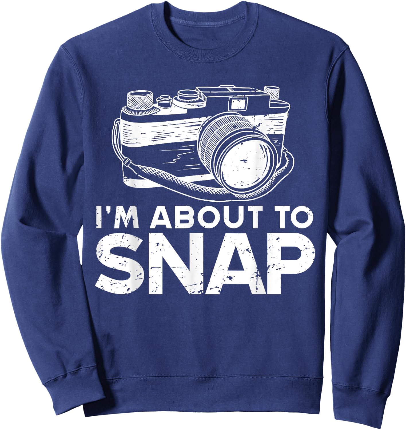 Funny Photography Women Photographer Camera Lover Sweatshirt - Sweatshirt | Navy