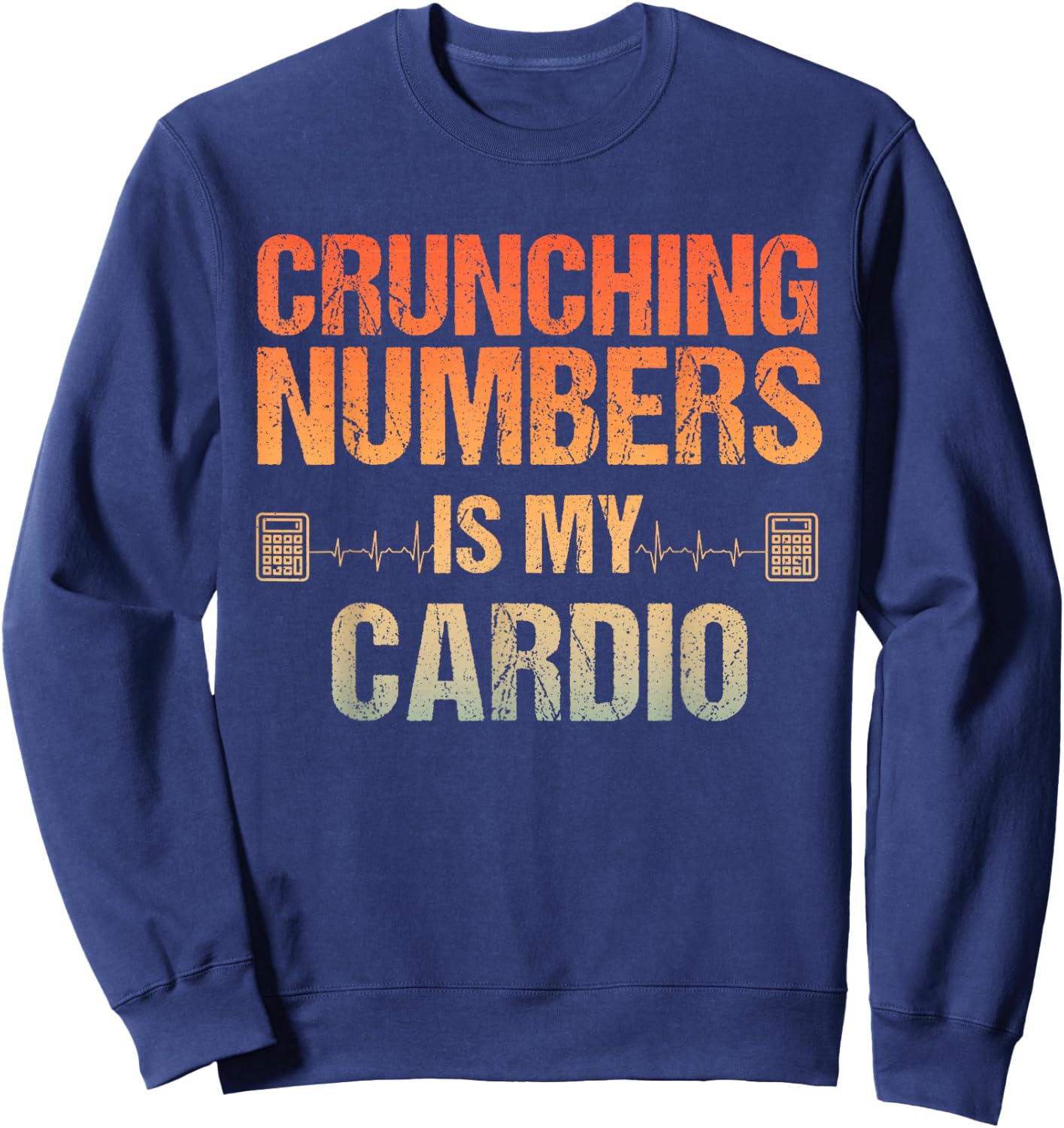 Best Accountant Design Women Bookkeeping Accounting Sweatshirt - Sweatshirt | Navy