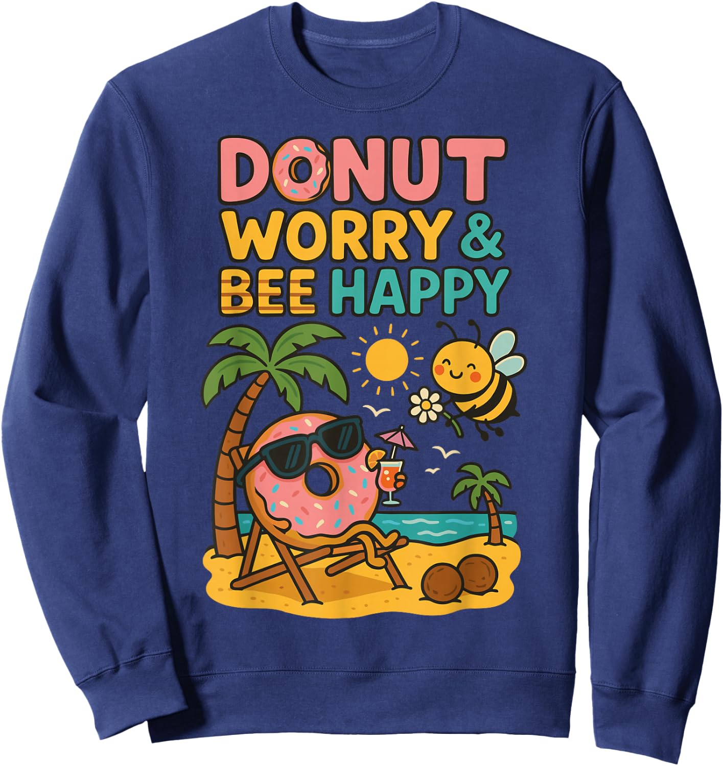 Cartoon Sweatshirt - Sweatshirt | Navy