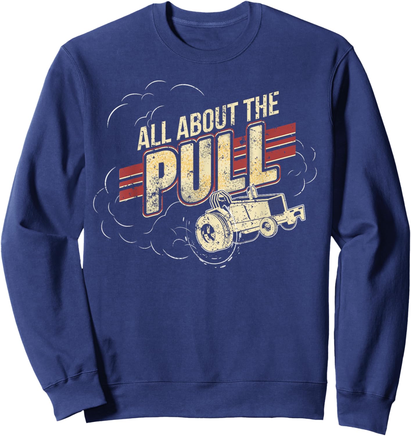Tractor Pulling T Shirts Pulling Tractors Shirt RC Tractor Sweatshirt - Sweatshirt | Navy
