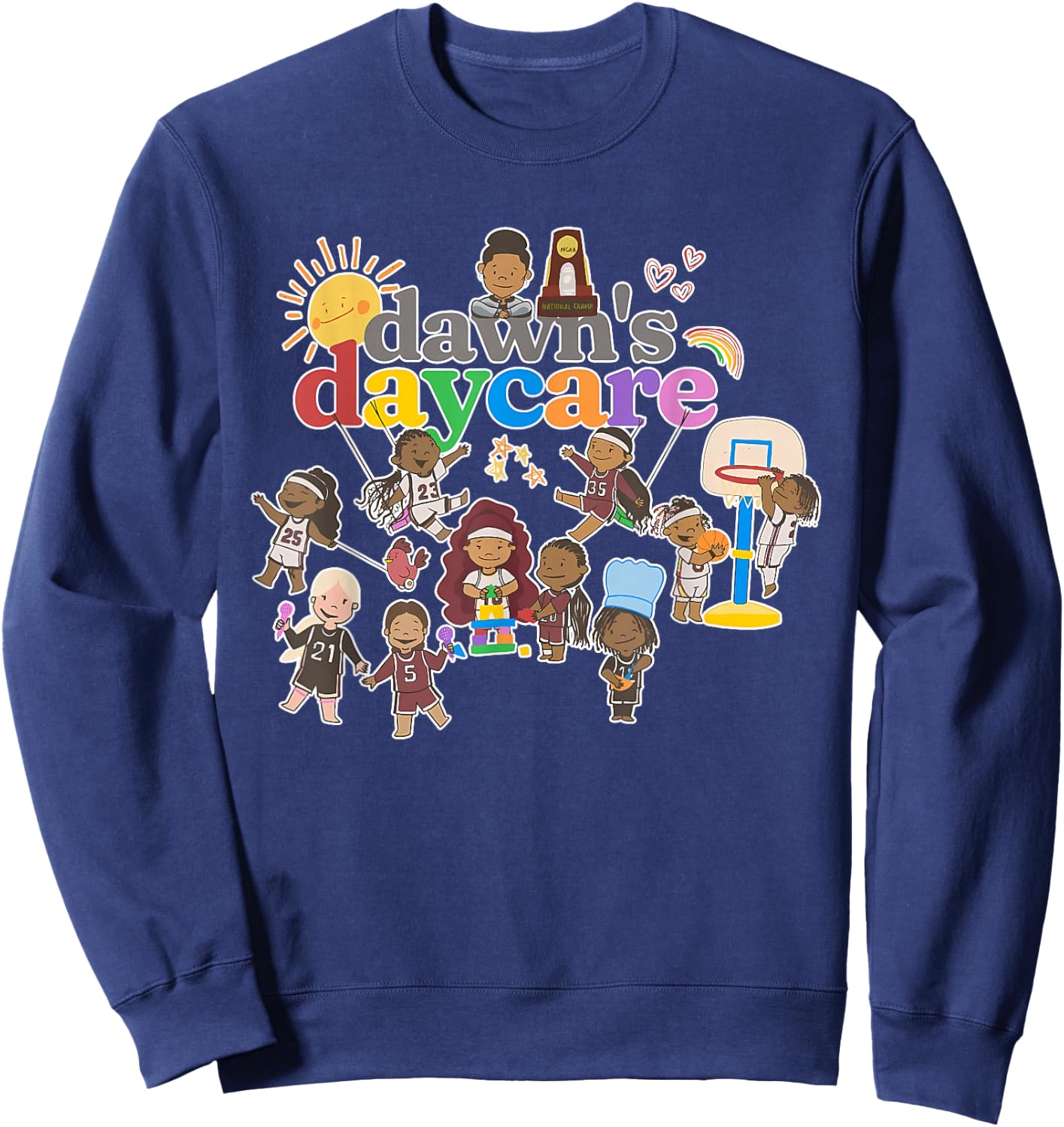 Dawn's Daycare Apparel Sweatshirt - Sweatshirt | Navy