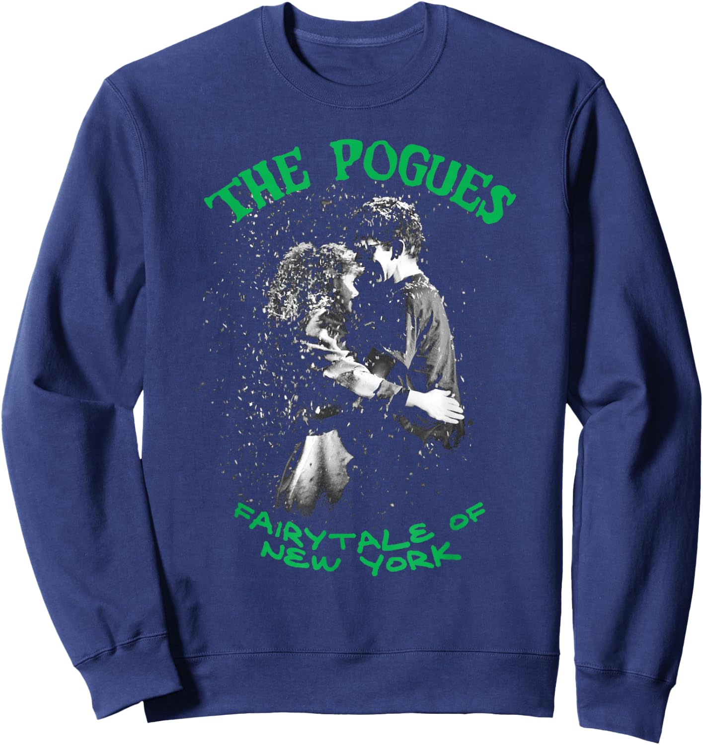 The Pogues Official Fairy Tale in New York Christmas Sweatshirt - Sweatshirt | Navy