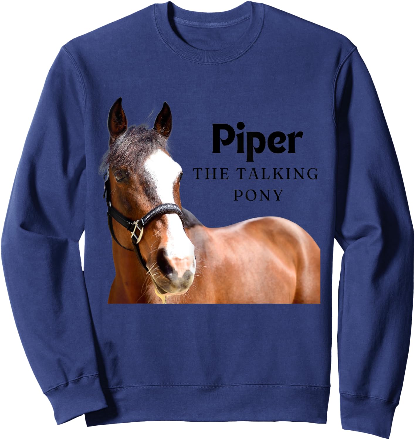 Piper - The Talking Pony Sweatshirt - Sweatshirt | Navy