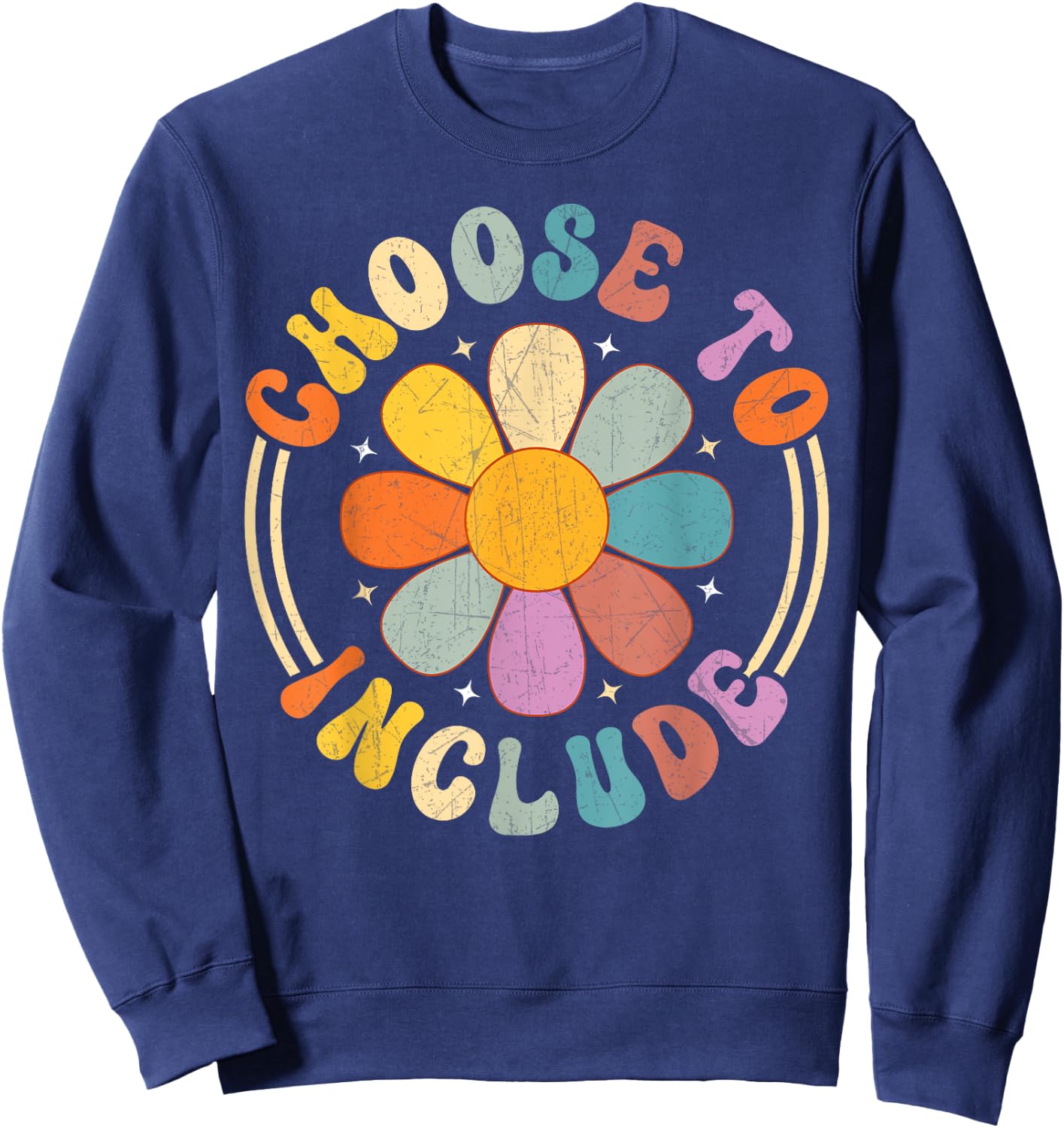 Choose To Include Women Gifts Unity Day Sweatshirt - Sweatshirt | Navy