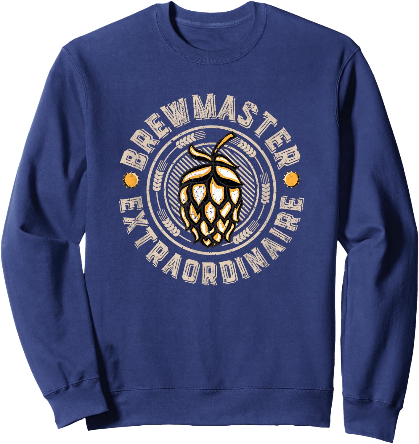 Brewmaster Shirt Craft Beer Gifts Homebrew Sweatshirt - Sweatshirt | Navy