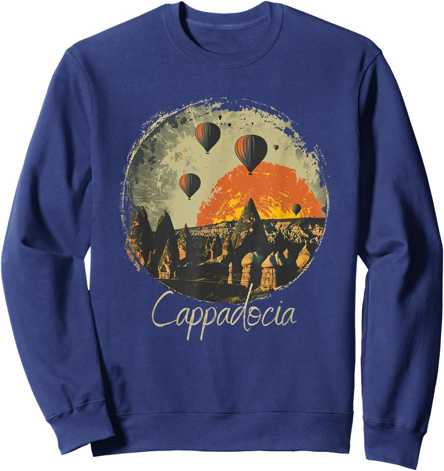 Cappadocia Sweatshirt - Sweatshirt | Navy