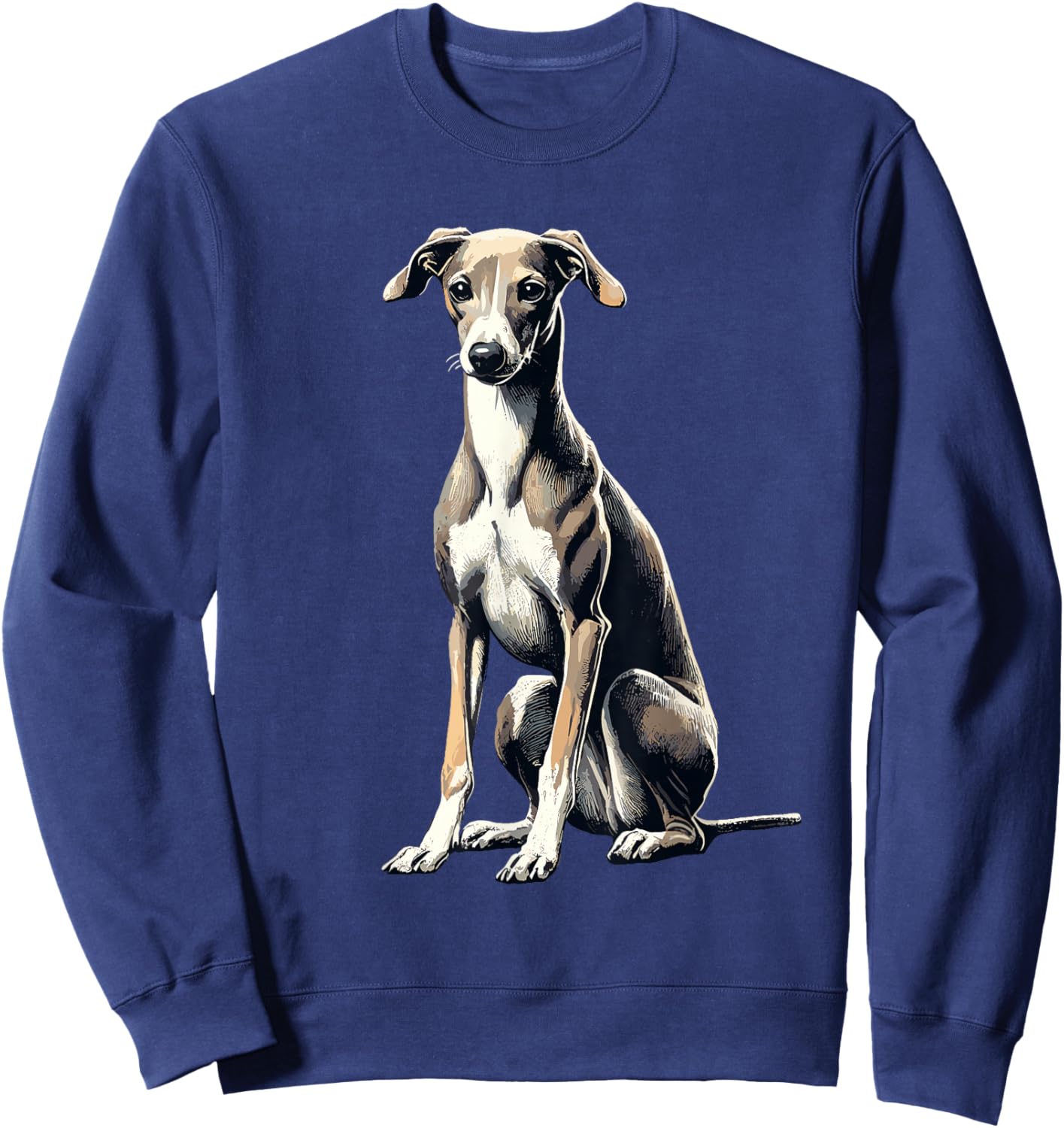 Italian Greyhound Italian Sighthound Iggy Sweatshirt - Sweatshirt | Navy