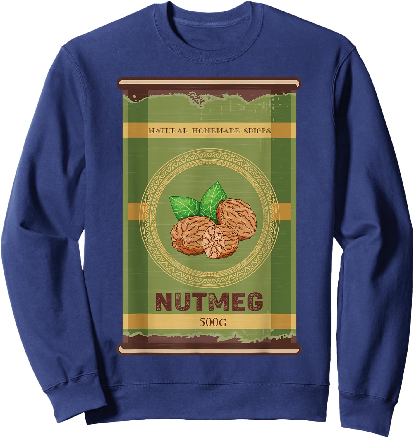 Nutmeg Spice Group Matching Last Minute Halloween Costume Sweatshirt - Sweatshirt | Navy