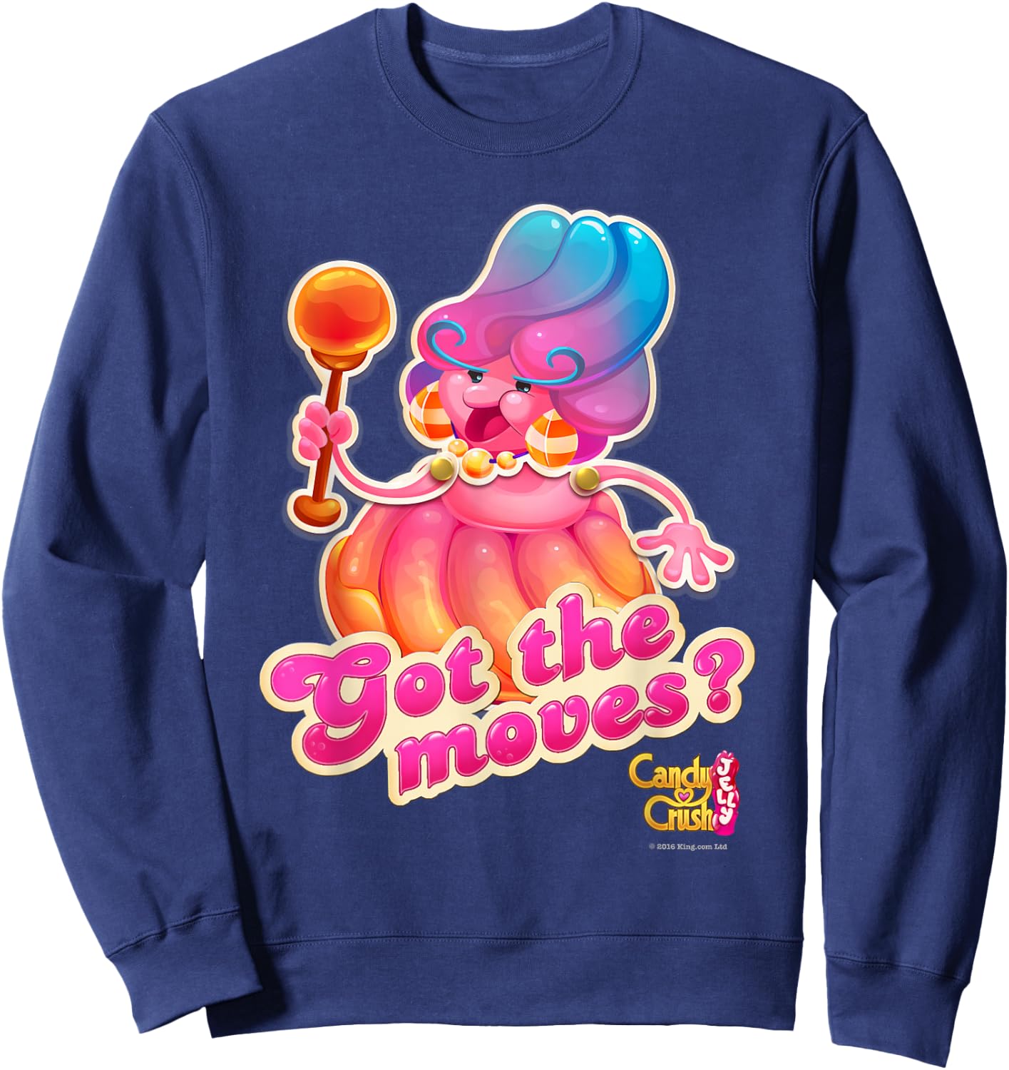 Candy Crush Jelly 'Got The Moves?' Sweatshirt - Sweatshirt | Navy