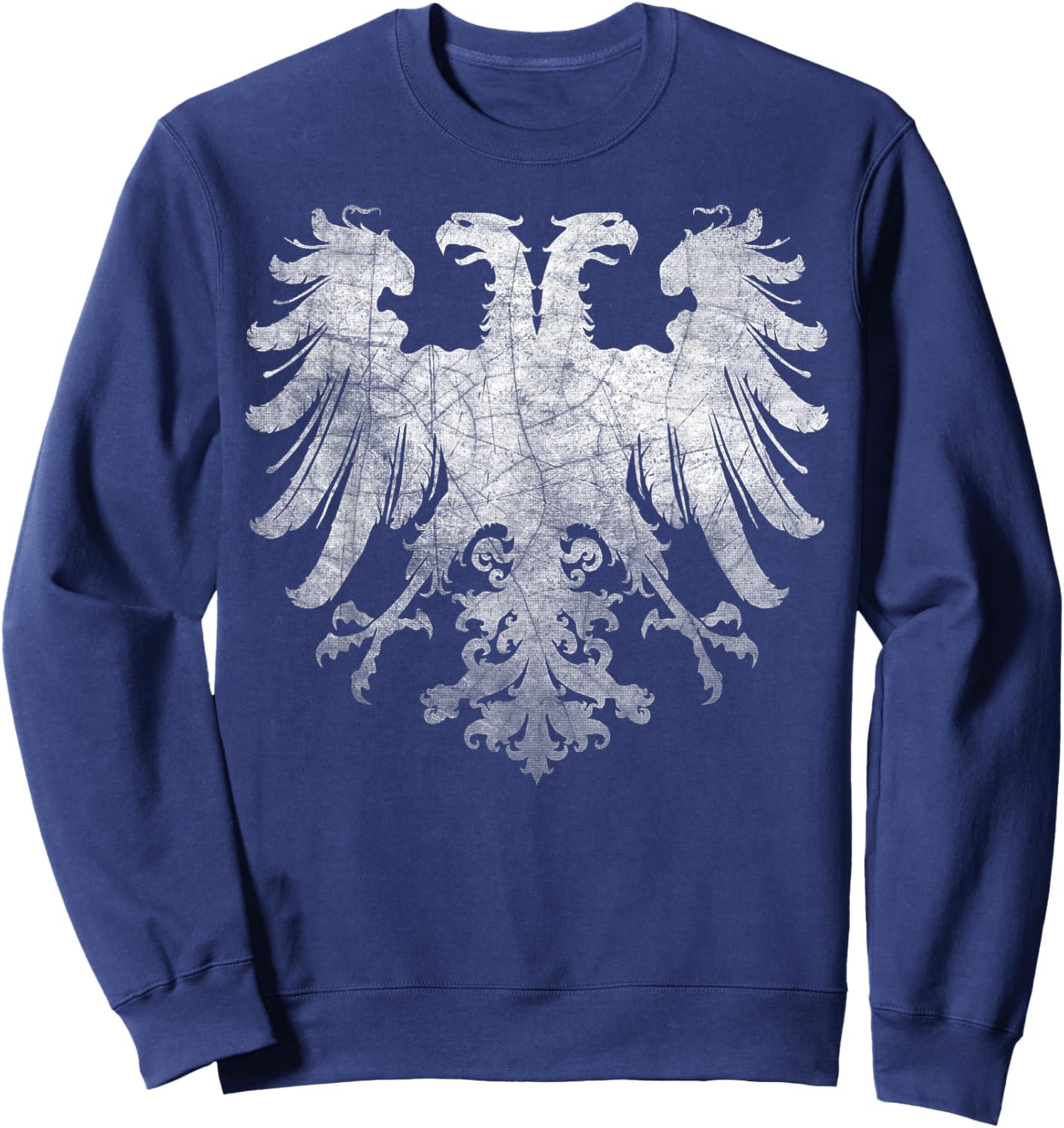 Snazzygaz Holy Roman Empire Eagle - Men's Classic Fit Black Short Sleeve Small Sweatshirt - Sweatshirt | Navy