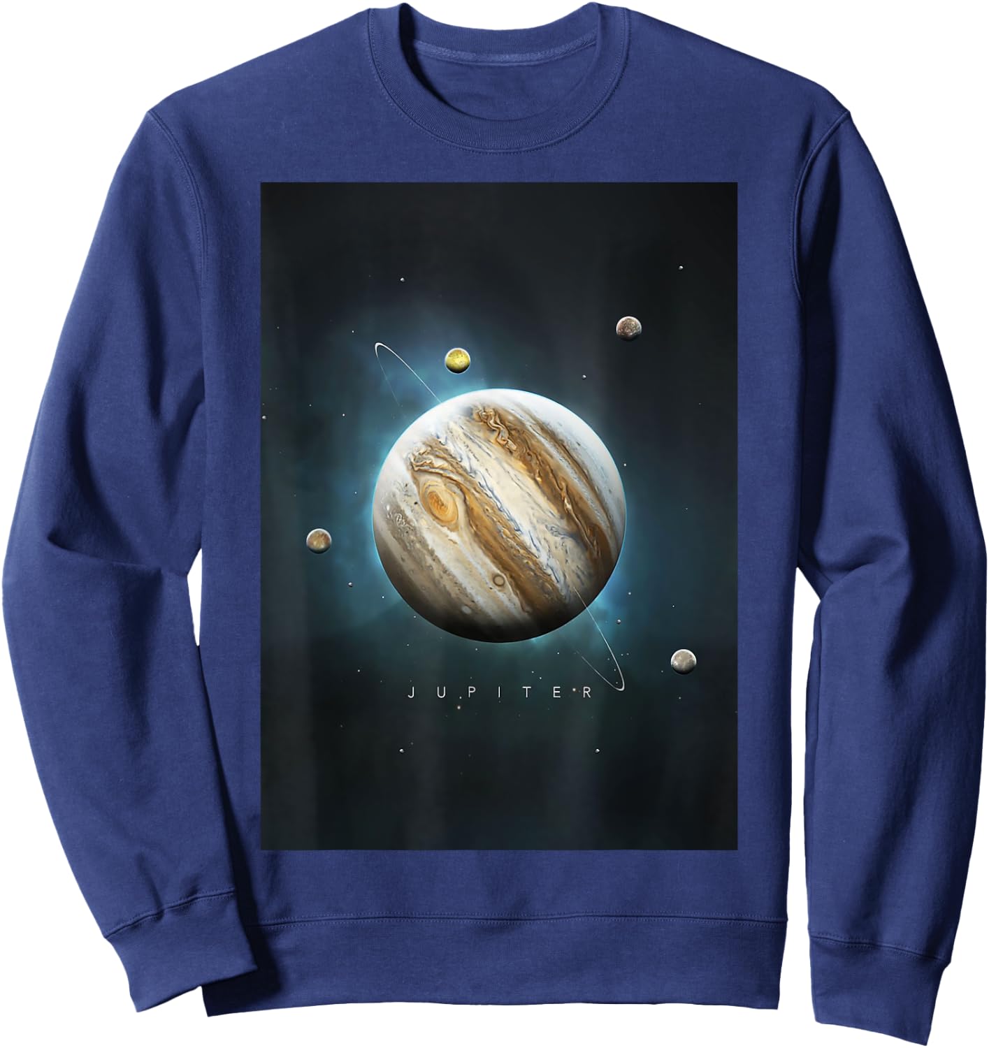 Planet Jupiter Sweatshirt - Sweatshirt | Navy