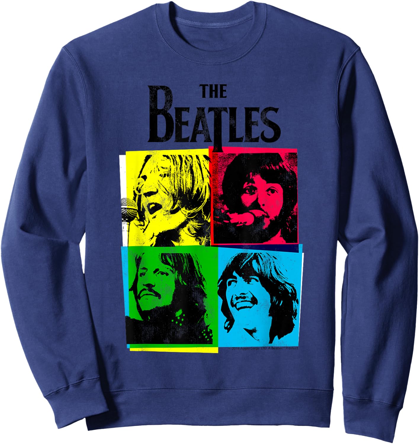 The Beatles - CMYK Beatles Sweatshirt - Sweatshirt | Navy