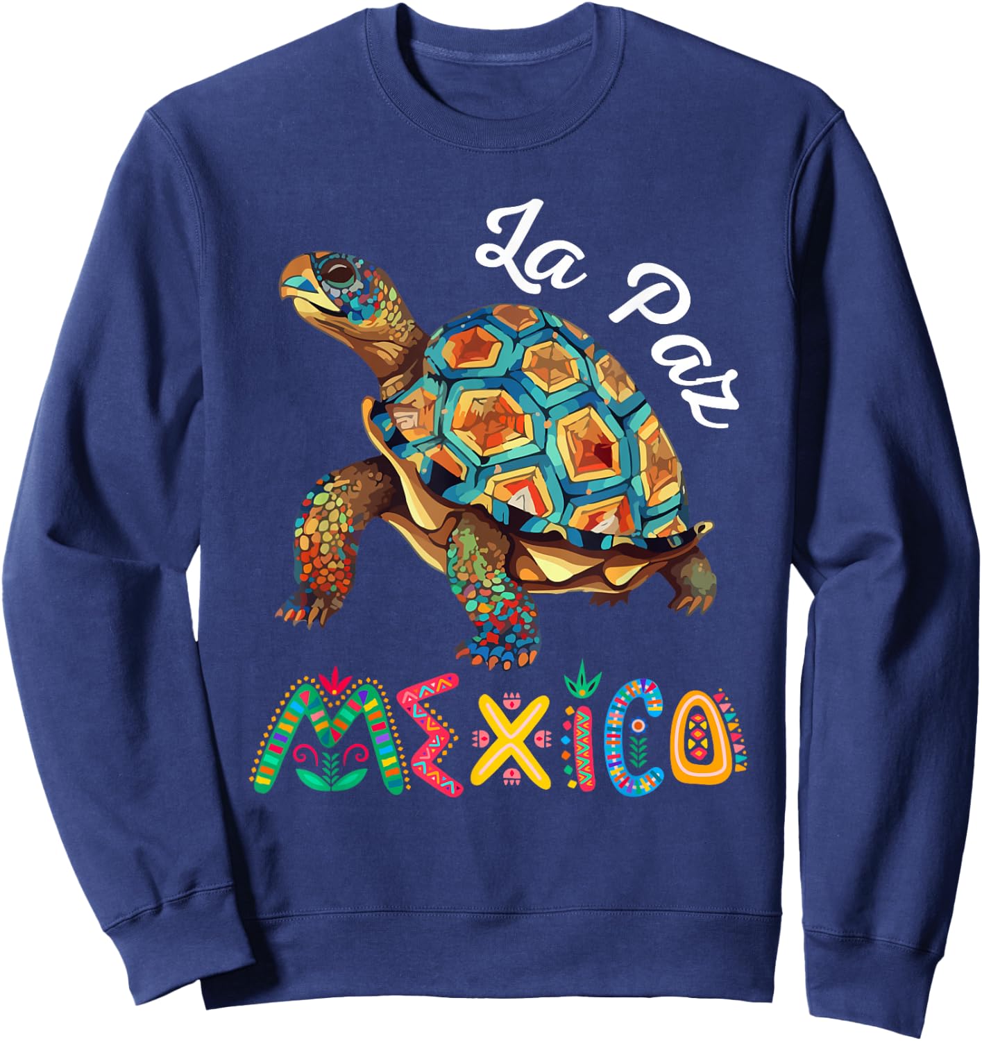 Turtle Mexico La Paz Souvenir / La Paz Sweatshirt - Sweatshirt | Navy
