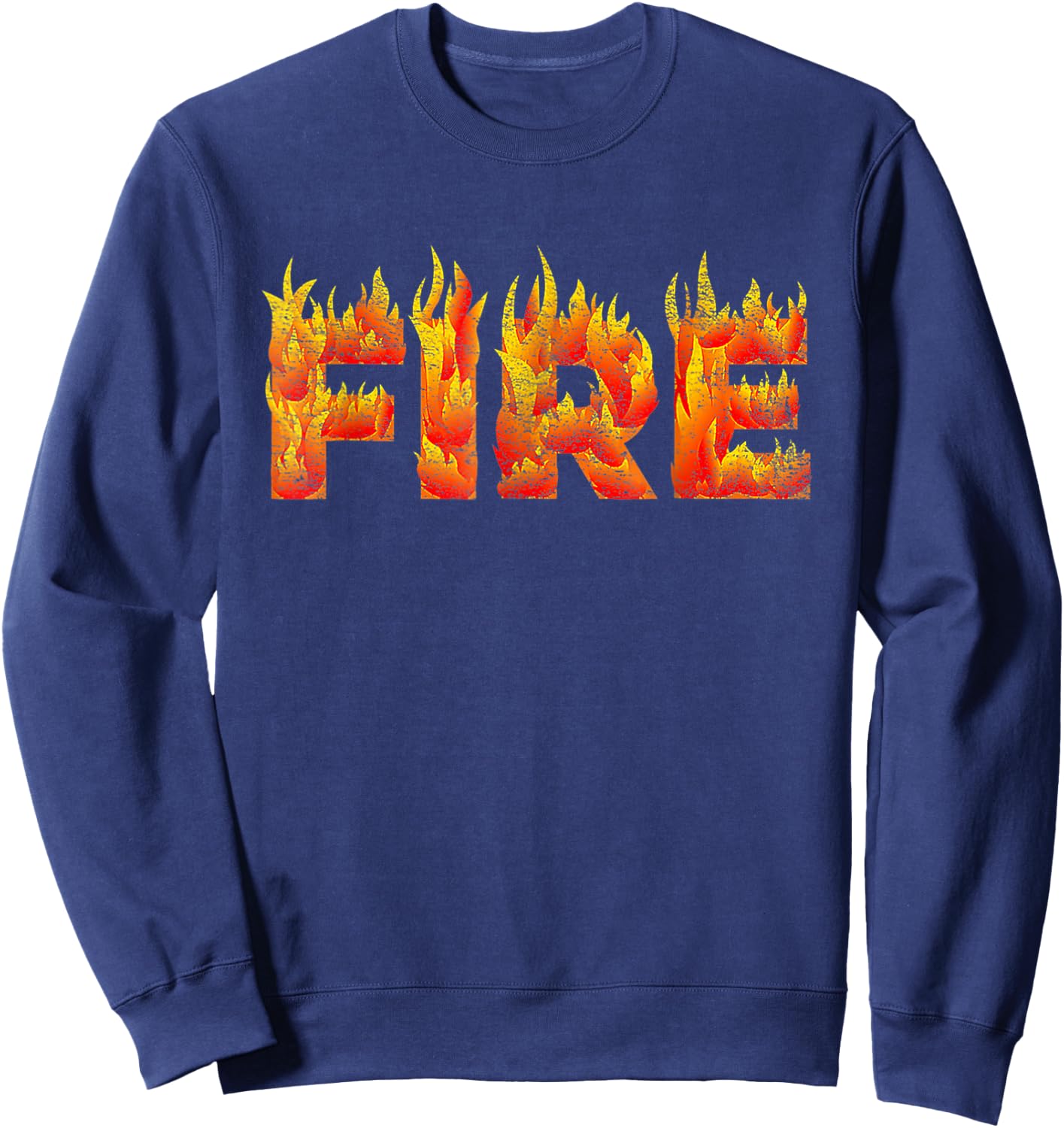 Funny Women Fire and Ice Costume Halloween Family Matching Sweatshirt - Sweatshirt | Navy