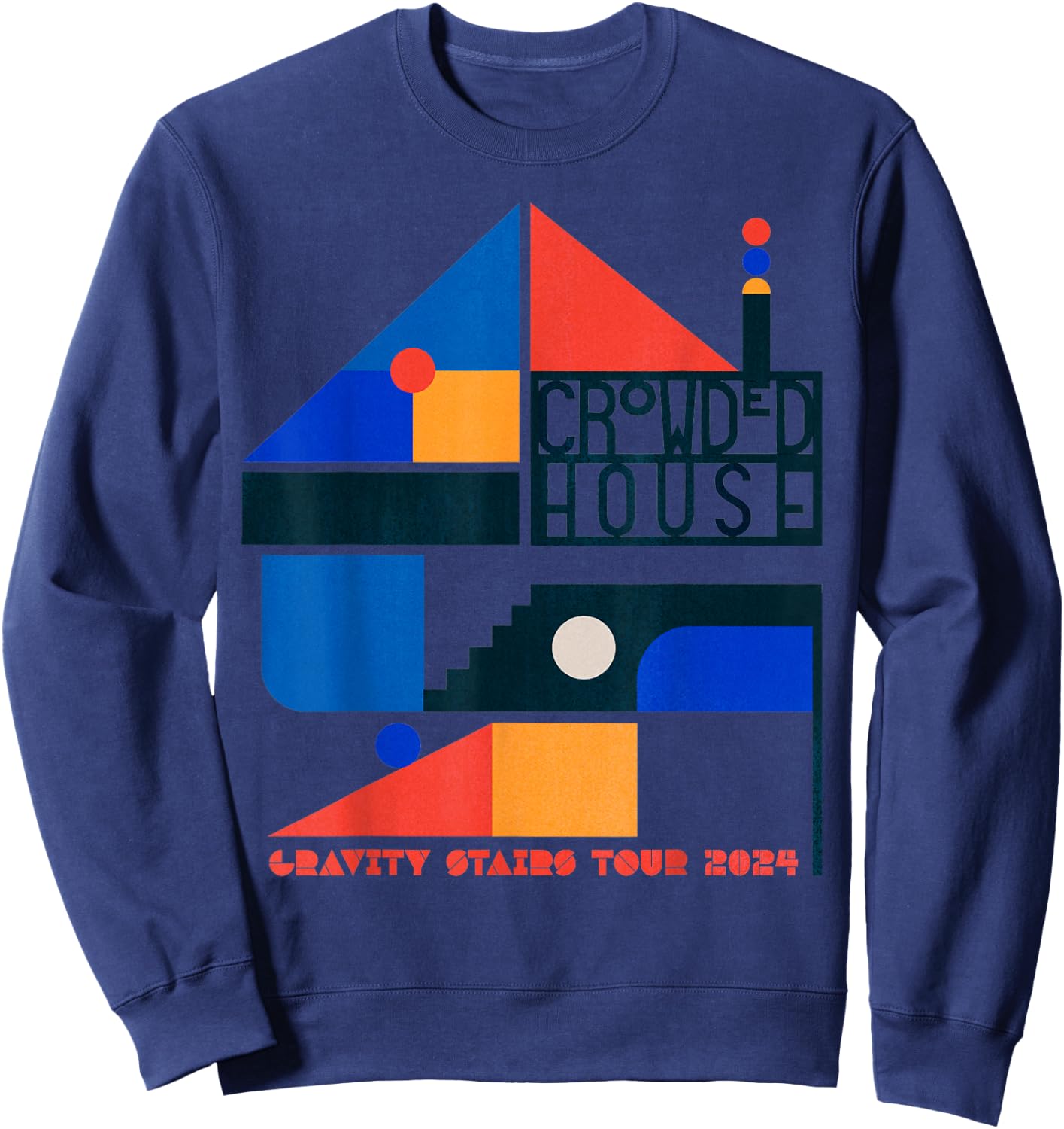 Crowded House – Gravity Stairs Sweatshirt - Sweatshirt | Navy