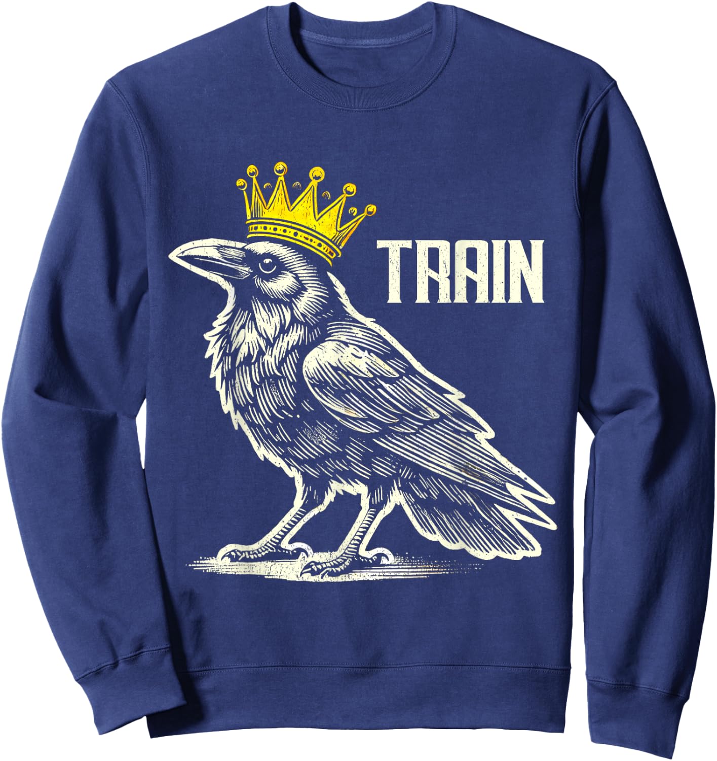 Trains Vintage Art Musician Awesome Outfits Animal Lovers Sweatshirt - Sweatshirt | Navy