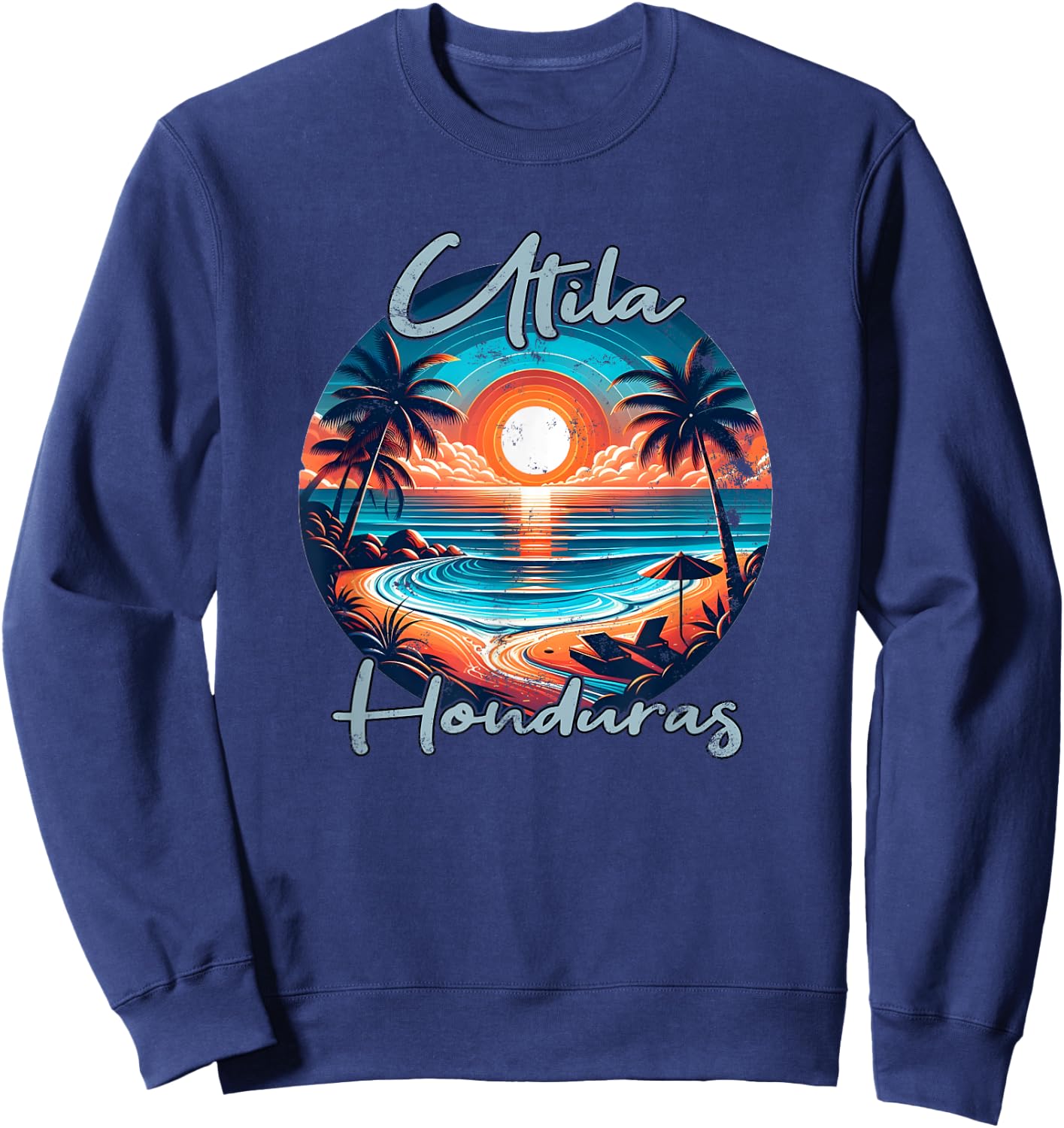 Utila Honduras Sweatshirt - Sweatshirt | Navy