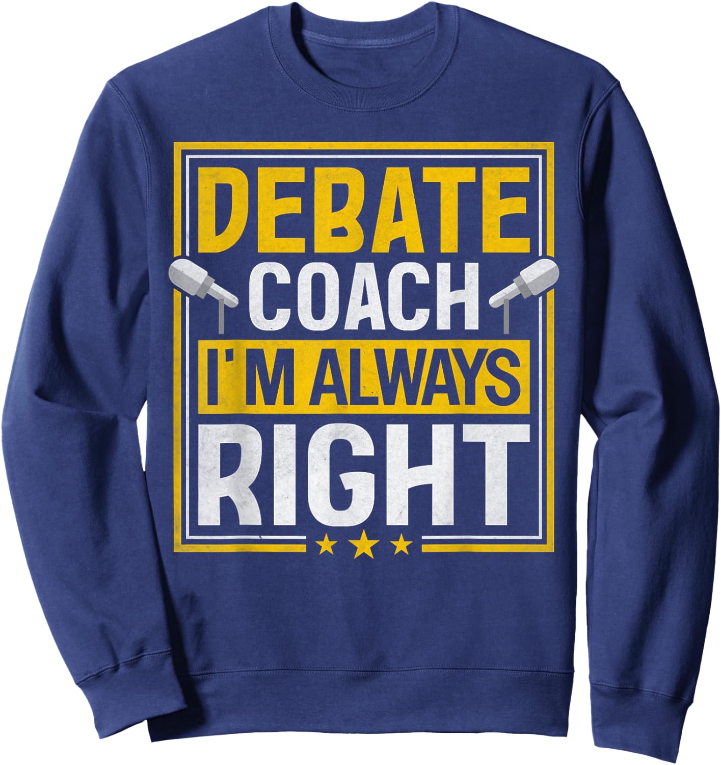 Debate Team Supplies Debating Club Debater Speech and Debate Sweatshirt - Sweatshirt | Navy