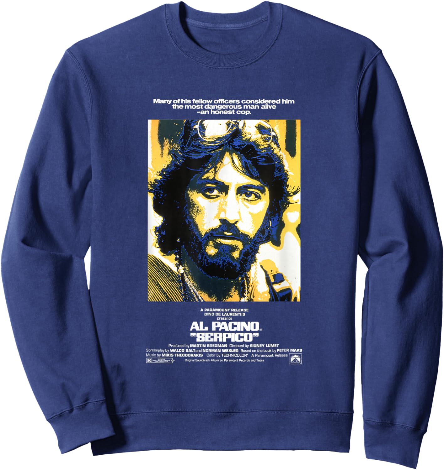 Serpico The Most Dangerous Man Alive Sweatshirt - Sweatshirt | Navy