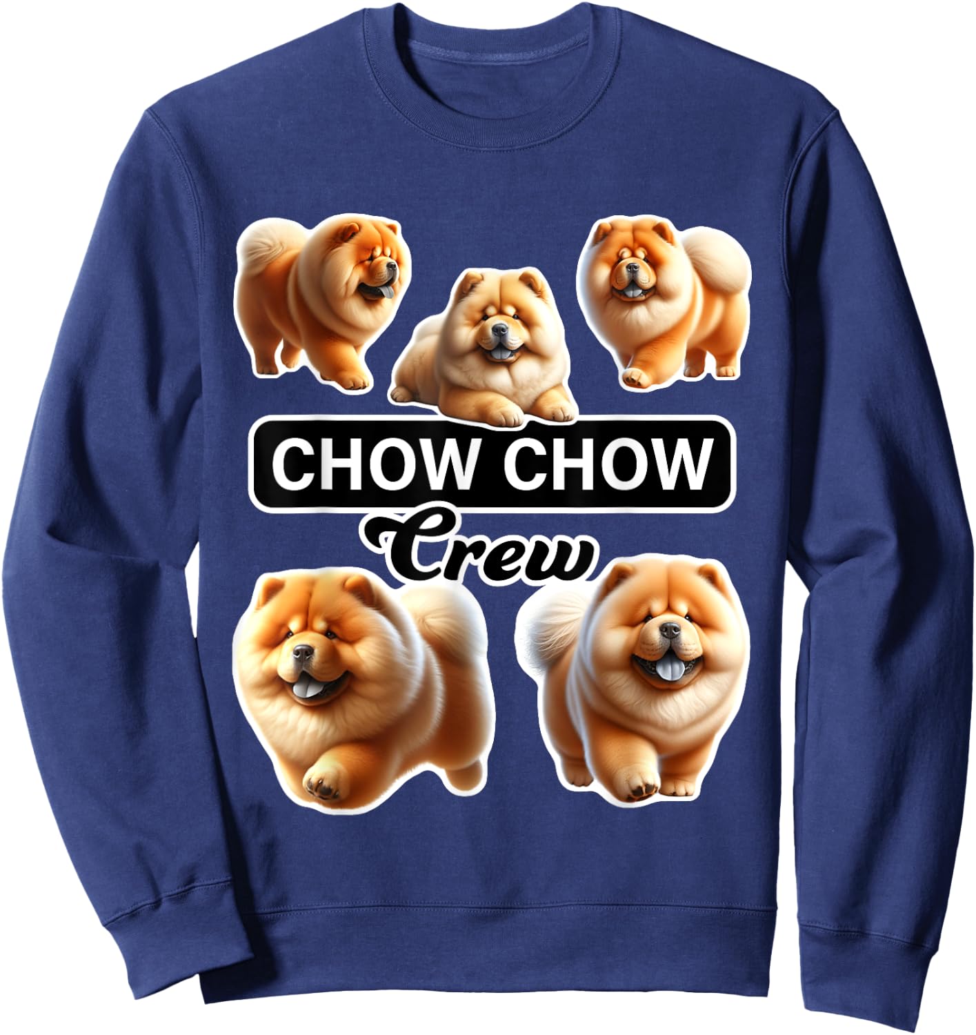 Chow Chow Crew Sweatshirt - Sweatshirt | Navy