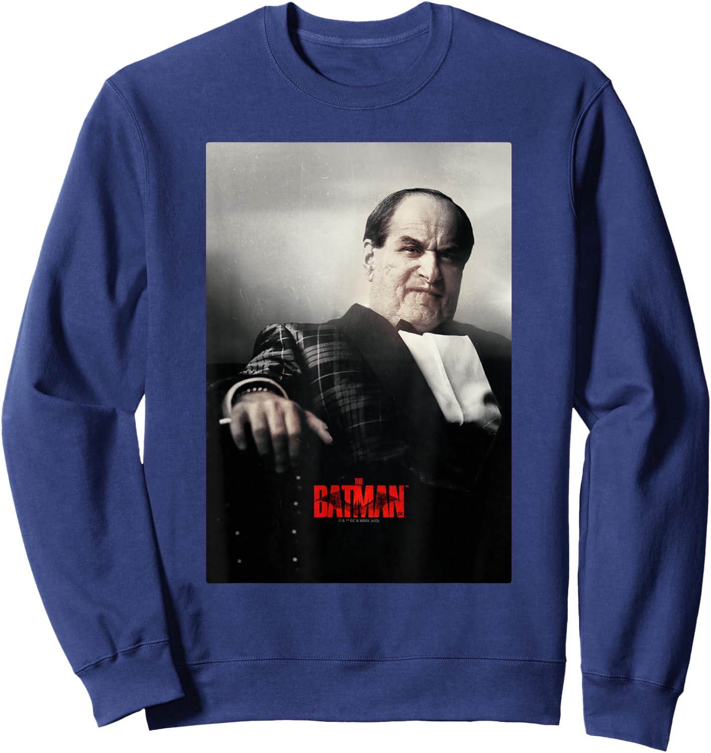 The Batman Penguin Real Photo Poster Sweatshirt - Sweatshirt | Navy