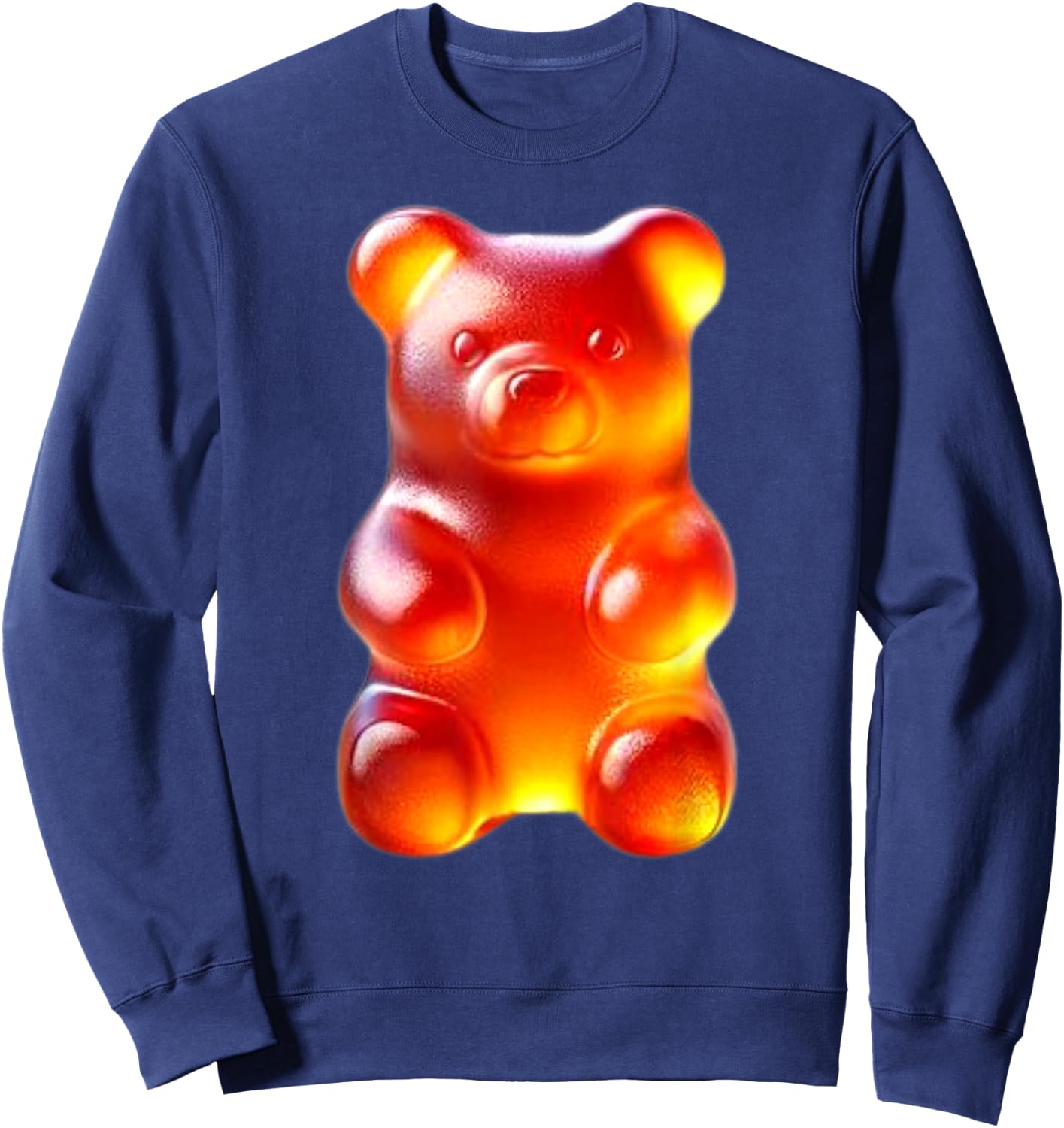 Orange Gummy Bear Sweatshirt - Sweatshirt | Navy