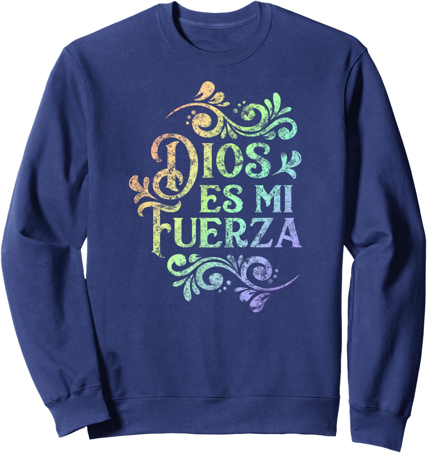 Camisas Cristianas para mujeres y adolescentes Sweatshirt - Sweatshirt | Navy
