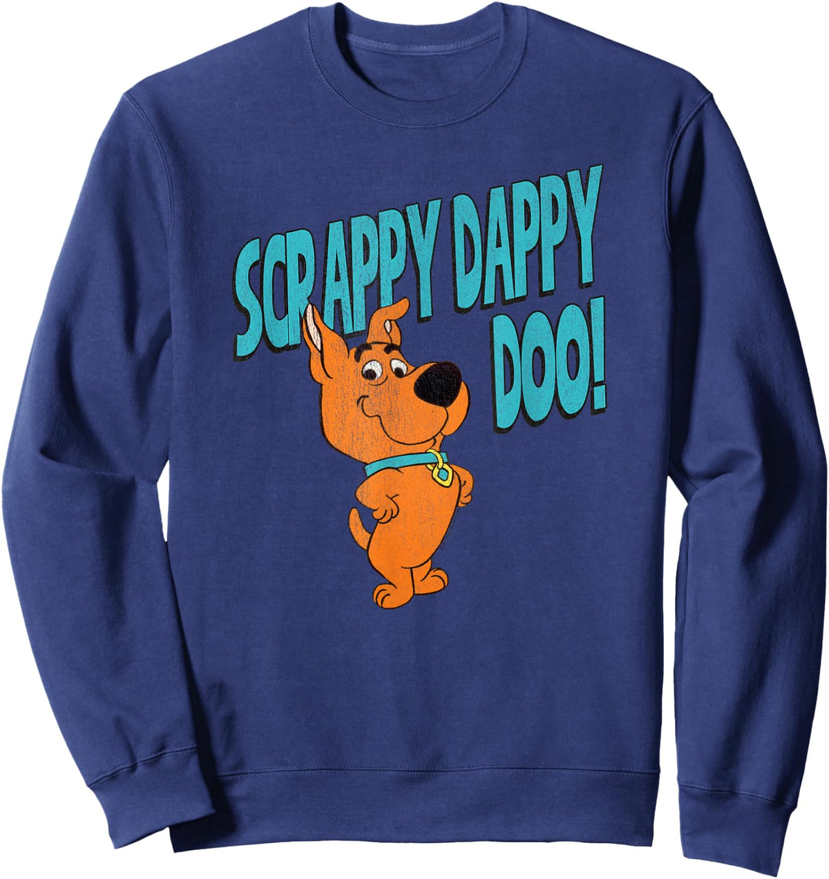 Scooby-Doo Scrappy Doo Sweatshirt - Sweatshirt | Navy