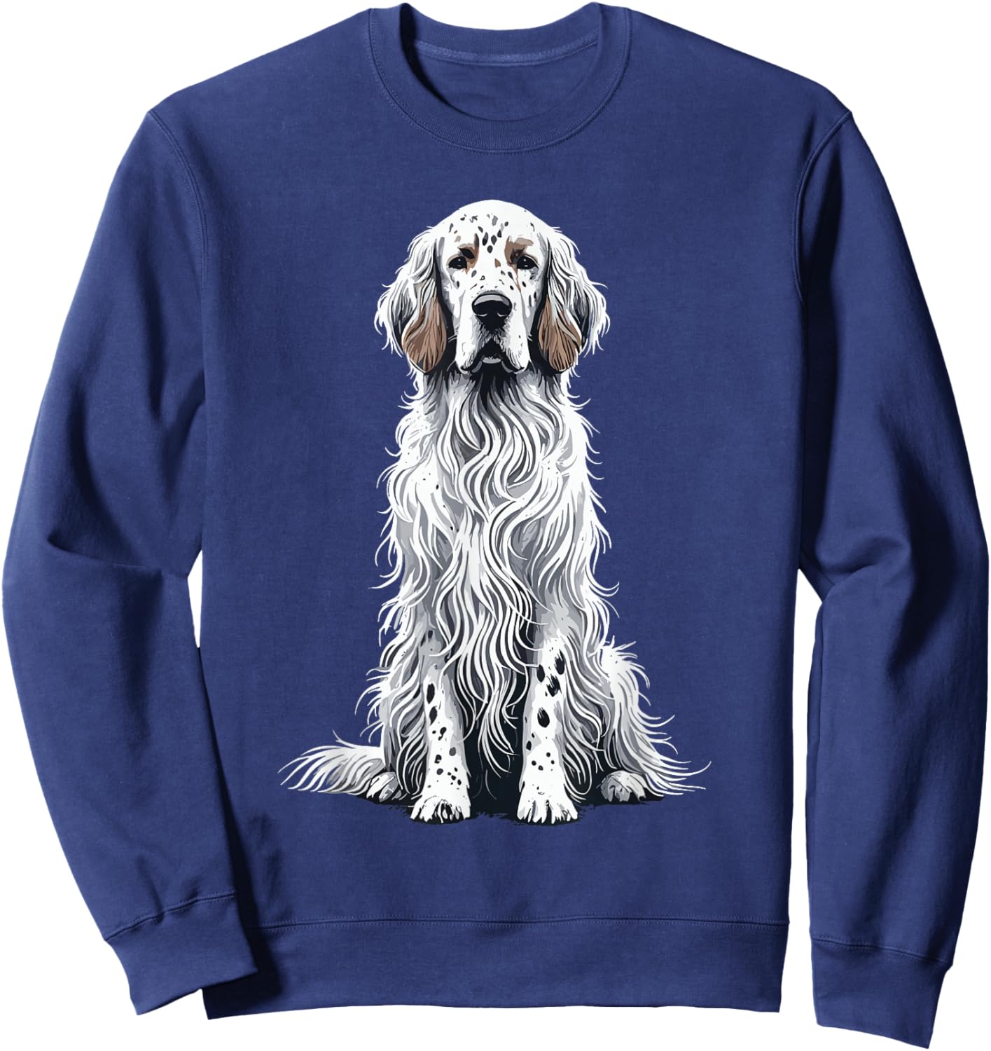 English Setter Sweatshirt - Sweatshirt | Navy