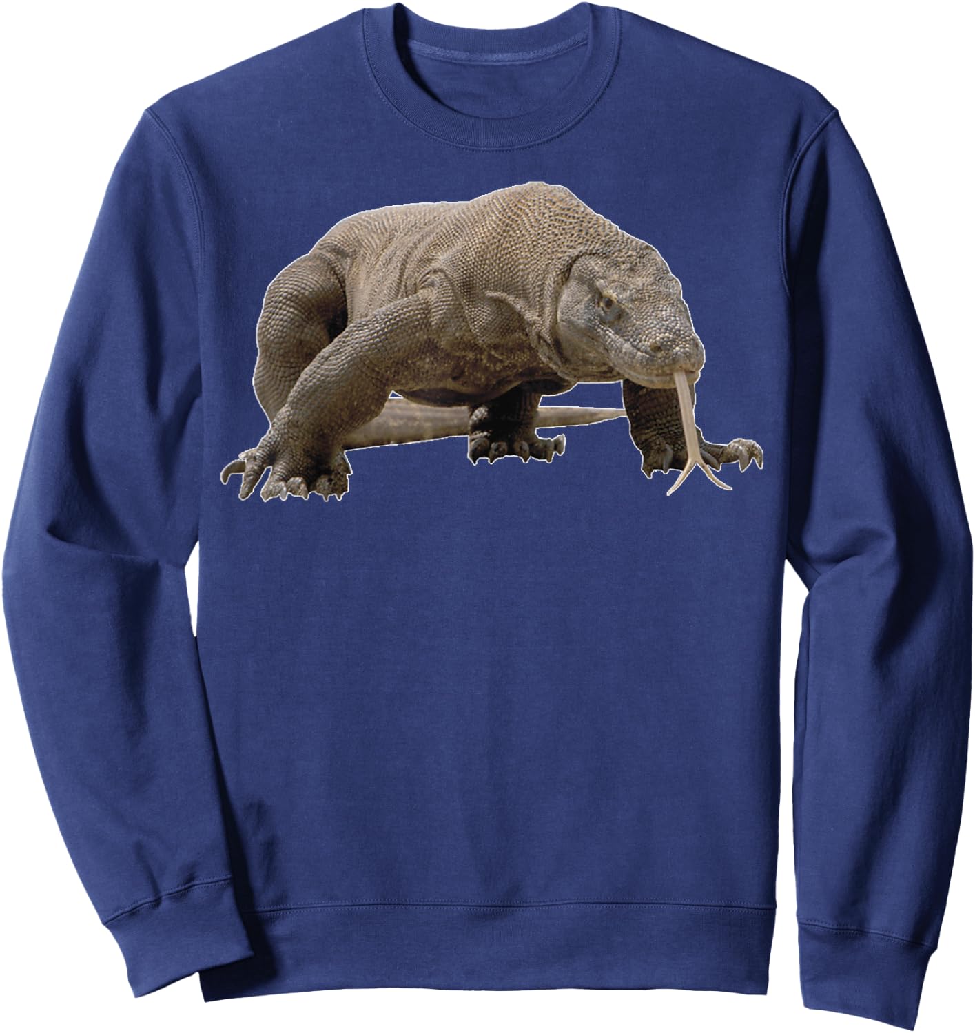 Komodo dragon T Shirt women boys girls kids Sweatshirt - Sweatshirt | Navy
