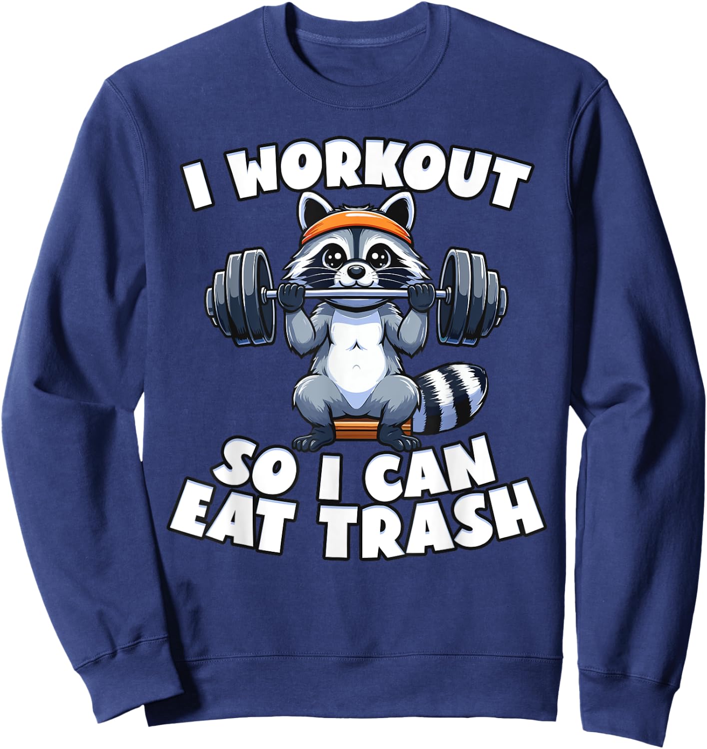 Funny Everything Hurts Apparel Workout Dear Abs Funny Gym Exercise Fitness Quote -Adults, -Kids Black Modern Cartoon Classic Fit Short Sleeve Medium Sweatshirt - Sweatshirt | Navy