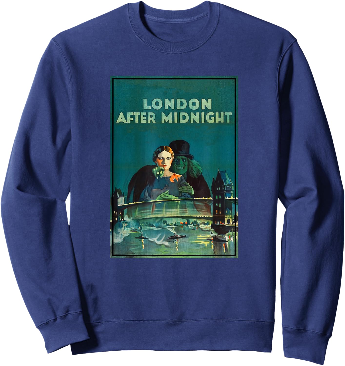 London After Midnight Sweatshirt - Sweatshirt | Navy