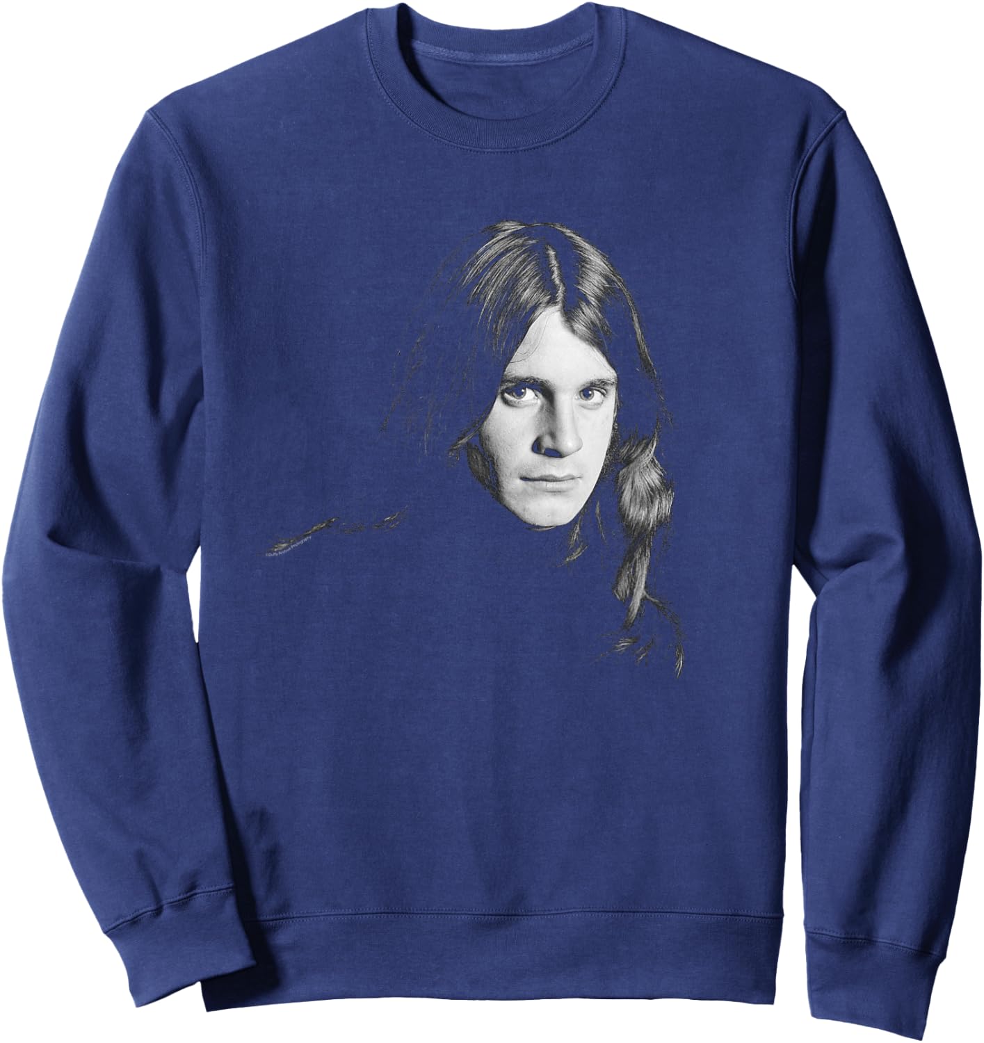 Duffy Archive Photography Ozzy Osbourne Singer Black Sabbath Sweatshirt - Sweatshirt | Navy