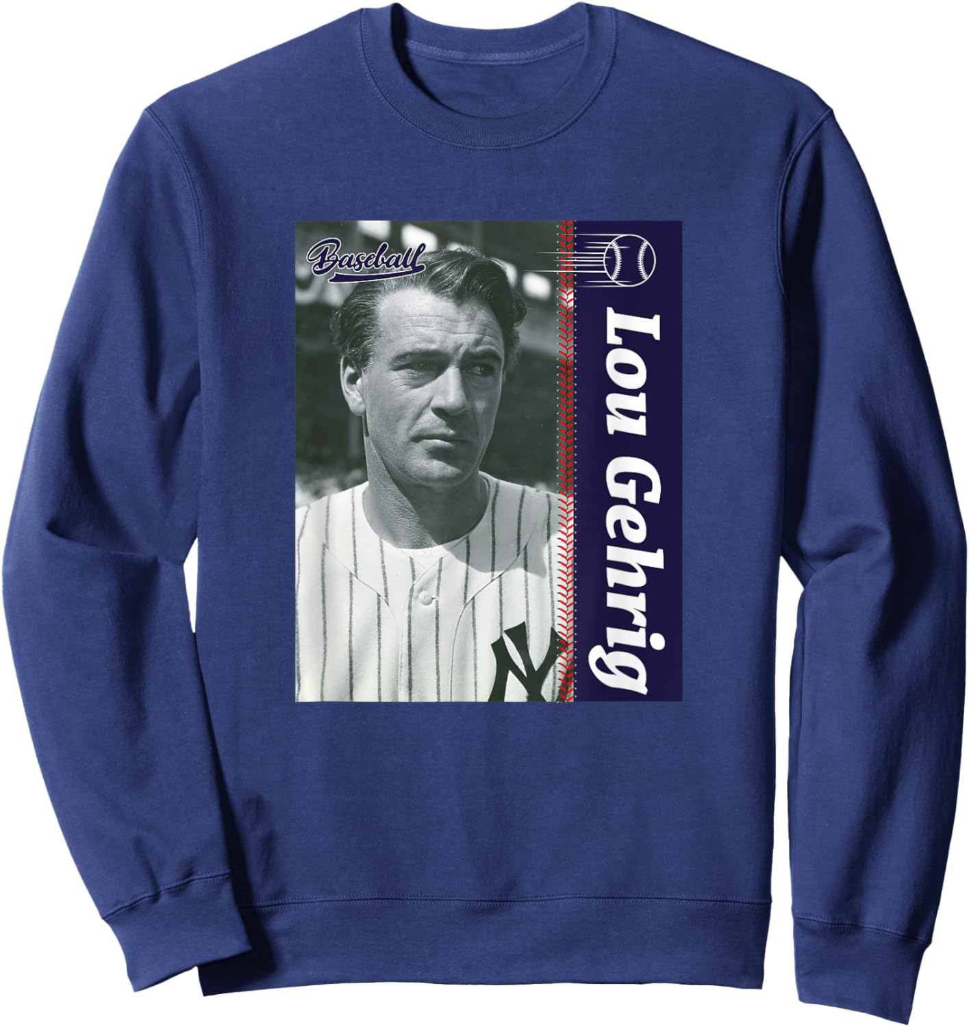 Lou Gehrig_001 Sweatshirt - Sweatshirt | Navy