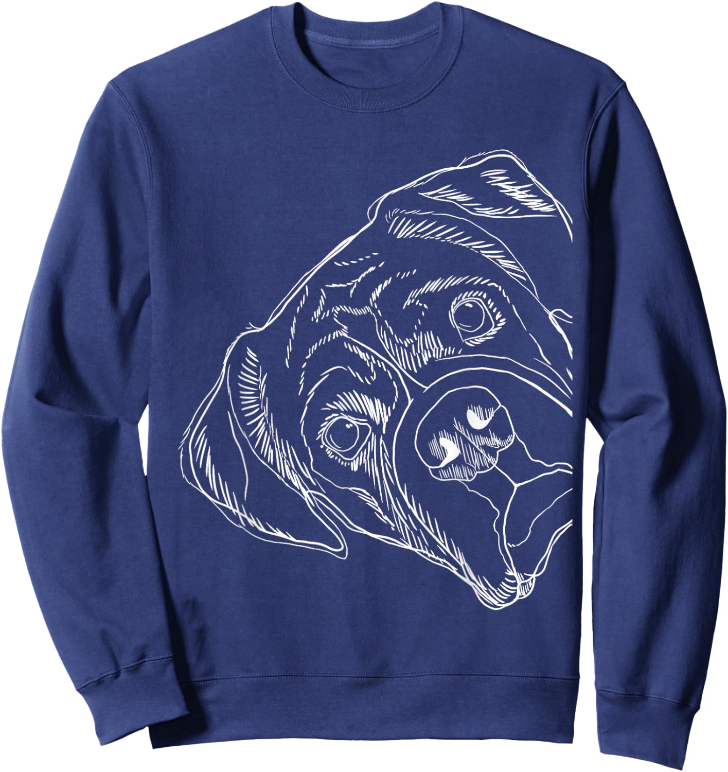 Funny Dog German Boxer Sweatshirt - Sweatshirt | Navy