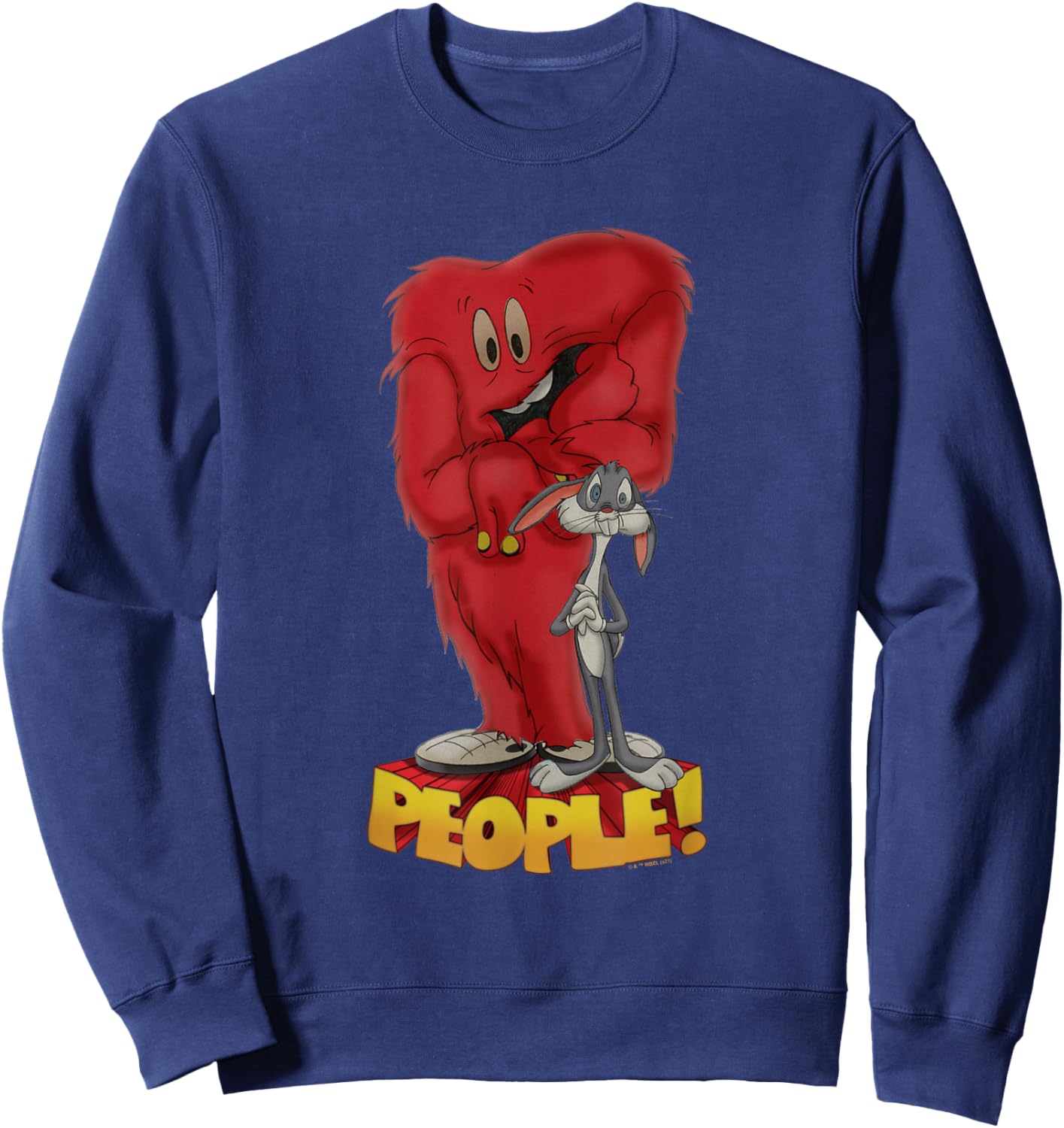 Looney Tunes Bugs Bunny Gossamer People Small Sweatshirt - Sweatshirt | Navy