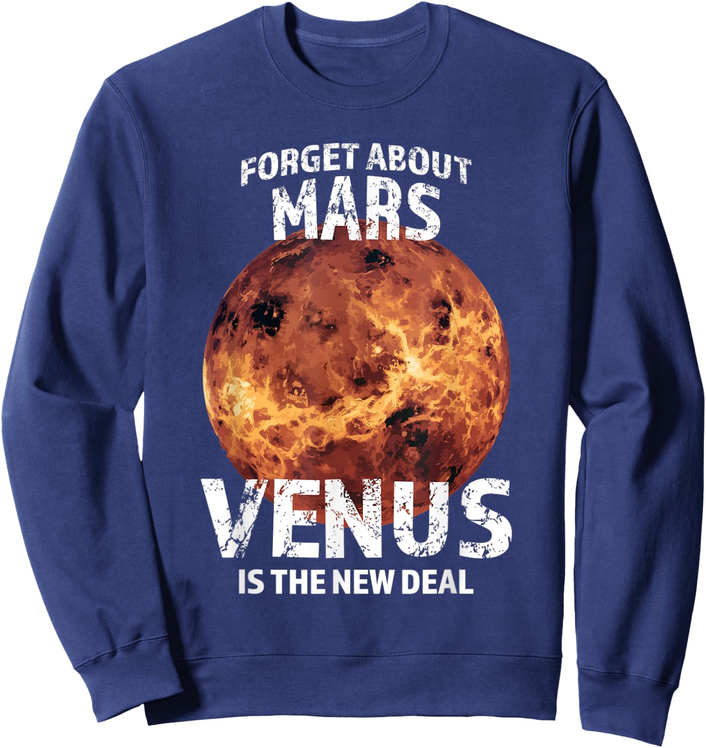 Venus is the new deal - Coloured - Life on Venus, Phosphine Sweatshirt - Sweatshirt | Navy